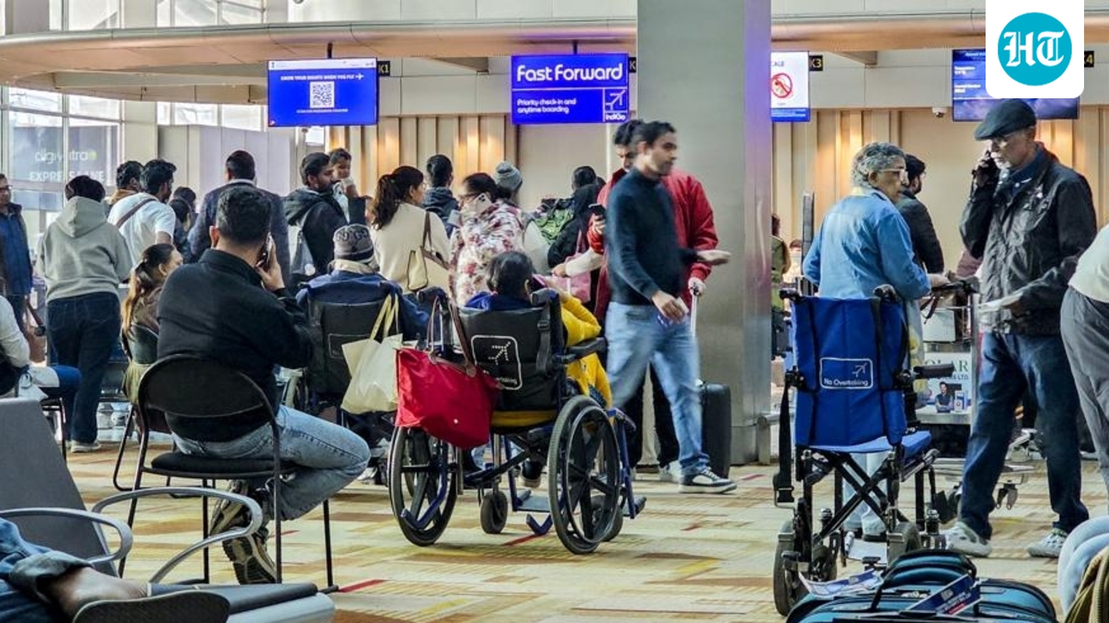 IndiGo flight cancellations live updates: More flight disruptions today, Delhi airport warns of delays