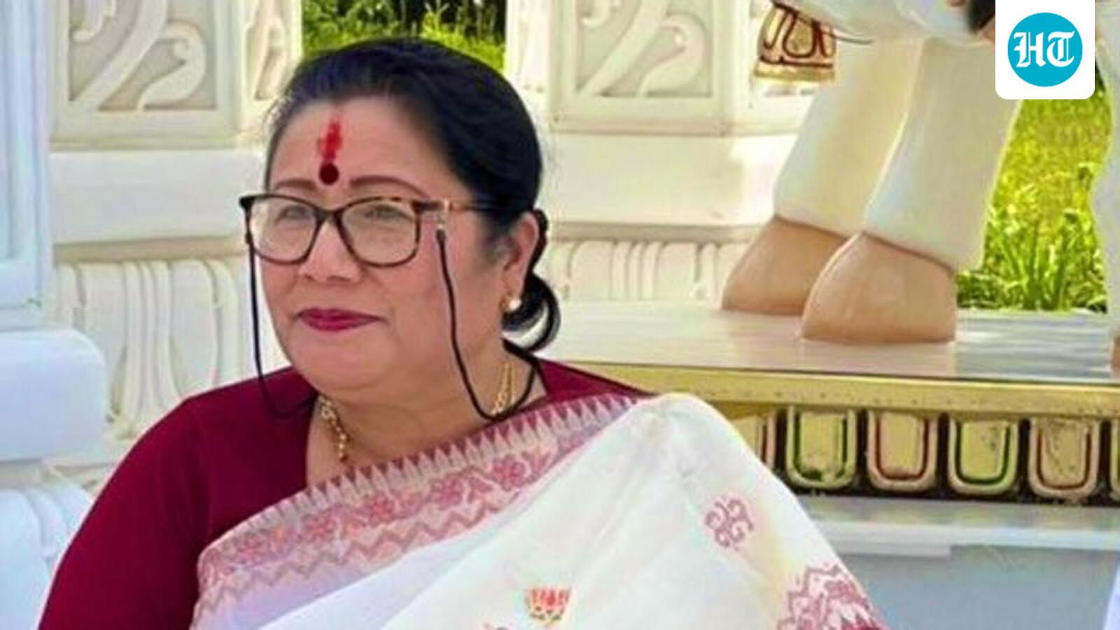 Manipur BJP leader Sharda Devi wins Rajya Sabha seat unopposed