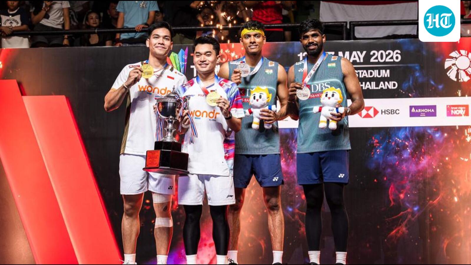 Satwik-Chirag fail to cross final hurdle in Thailand
