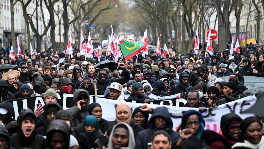 Thousands protest in Paris over death of immigrant worker in police custody