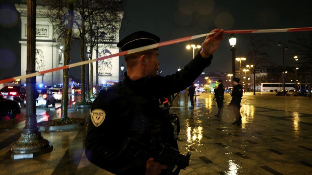 Paris police fire on knife attacker at Arc de Triomphe