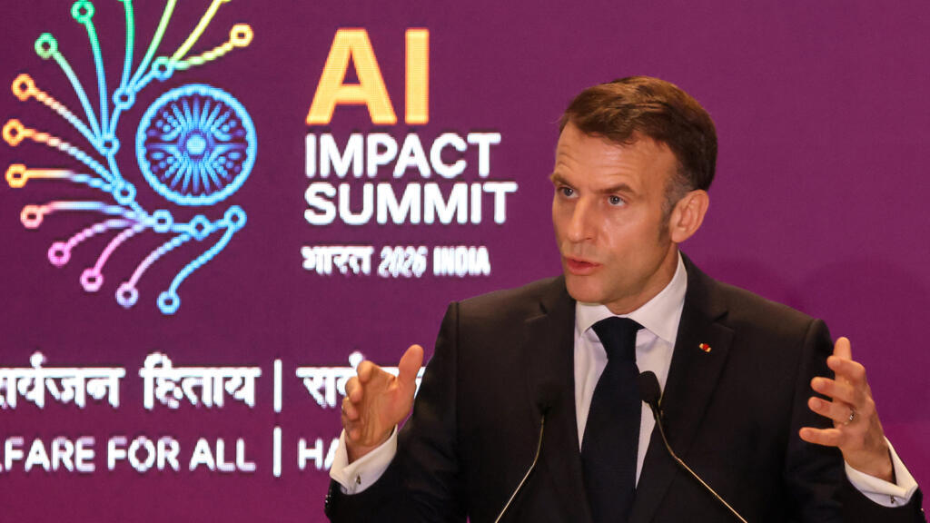 Macron tells India AI summit Europe is determined to 'shape rules' with allies