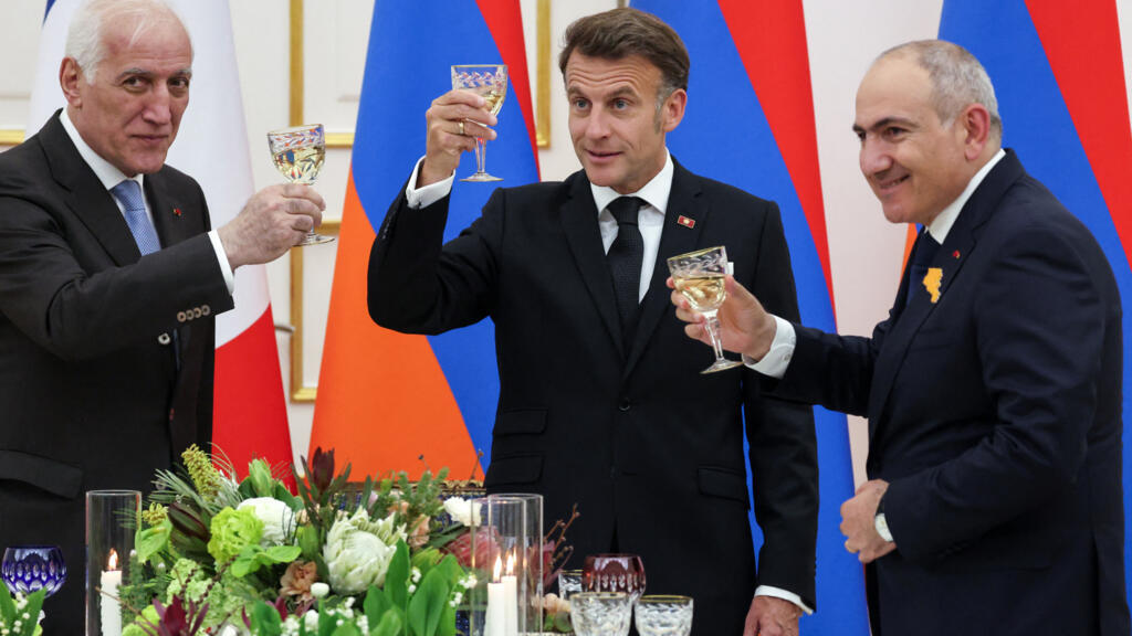 Armenia turns 'towards Europe' as Macron highlights shift from Russia