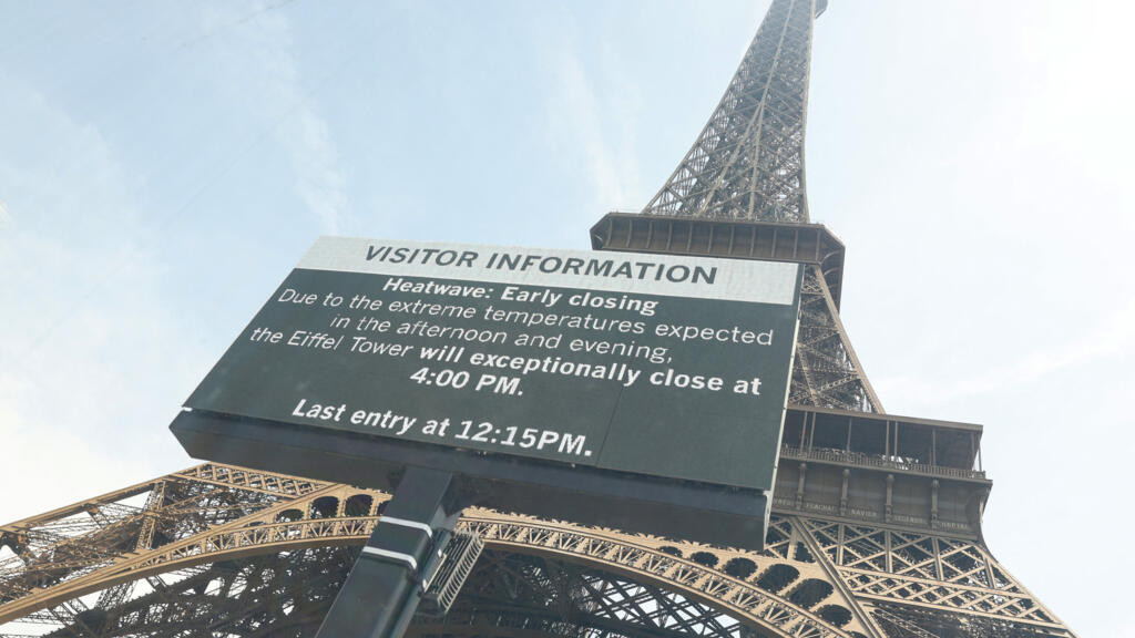 Extreme heat forces early closure of Paris landmarks