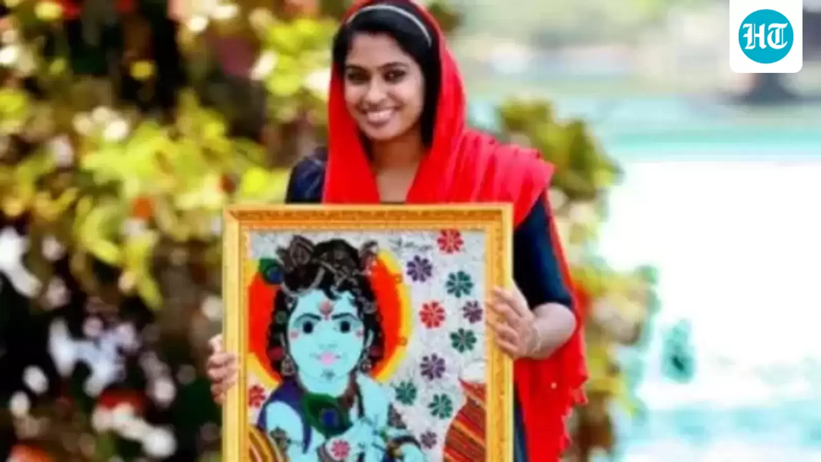 Artist known for Krishna paintings booked over making reel at Guruvayoor temple