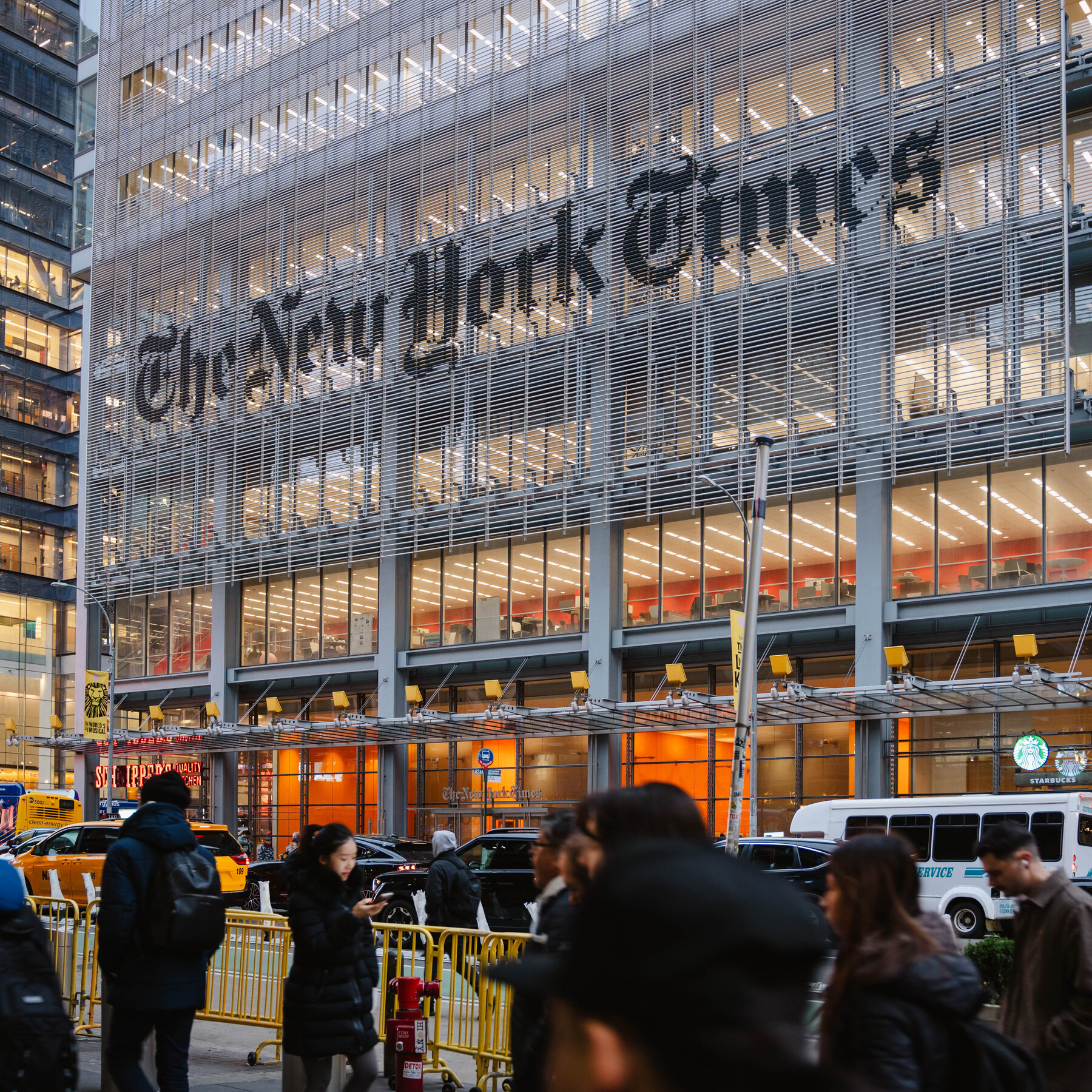 U.S. Sues The New York Times, Claiming Discrimination Against a White Man