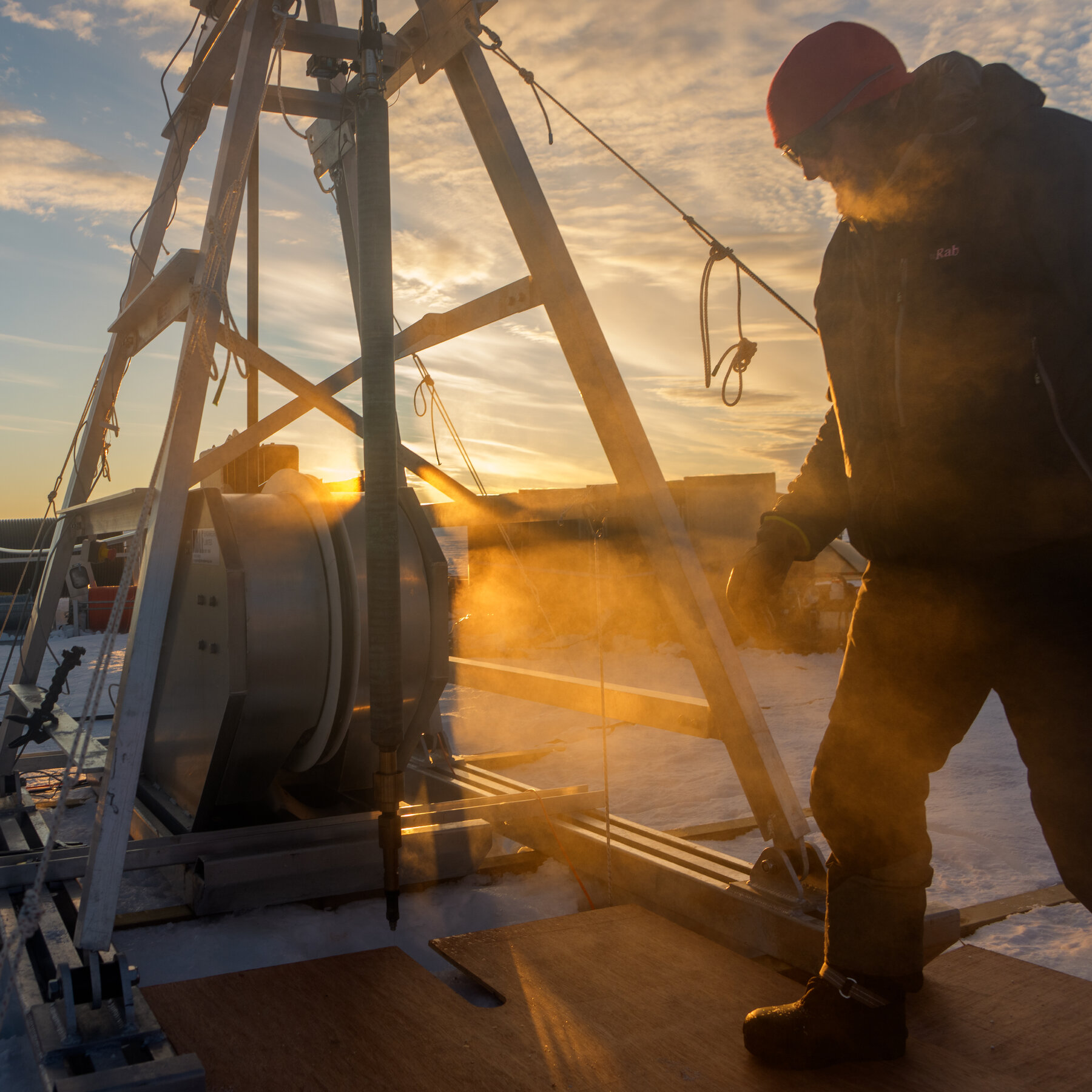 Drilling Into the Thwaites Glacier in Antarctica