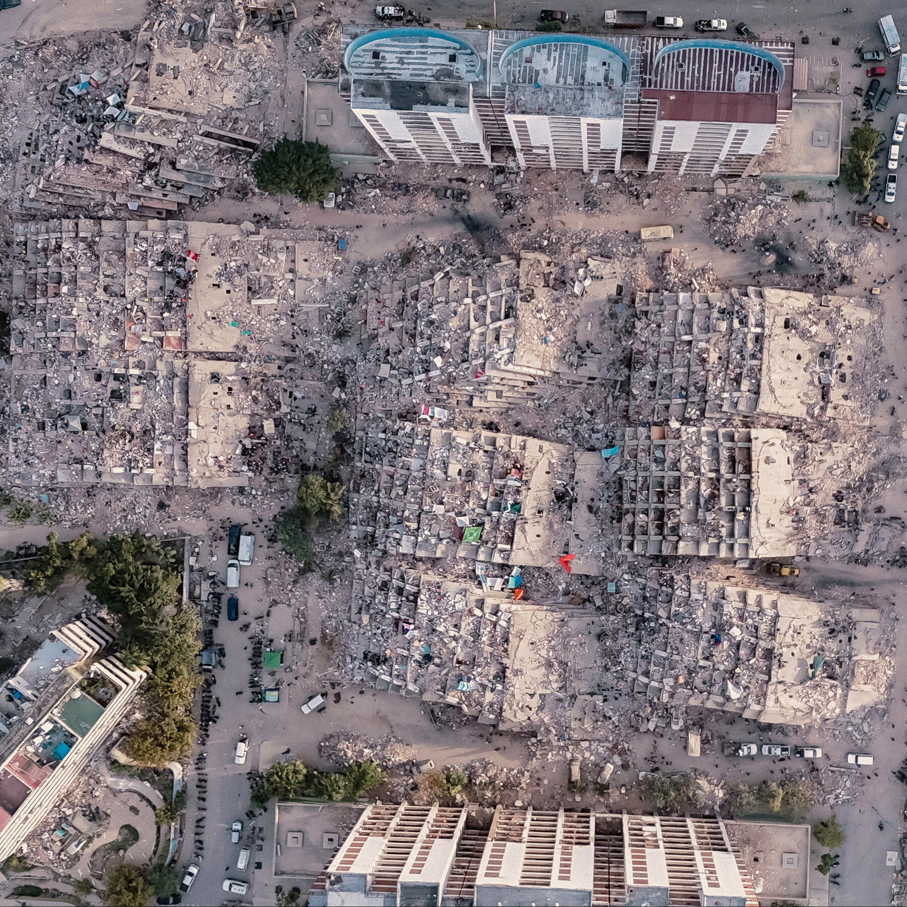 An Aerial View of Disaster at a Venezuela Housing Project
