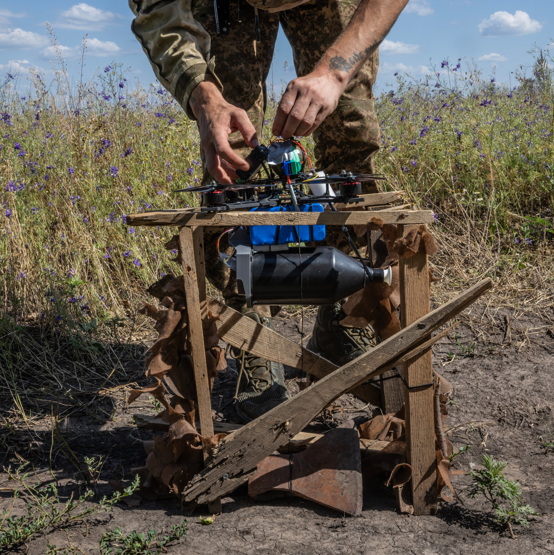 A Choice of Deadly Drones Is Only a Few Clicks Away for Ukrainian Troops