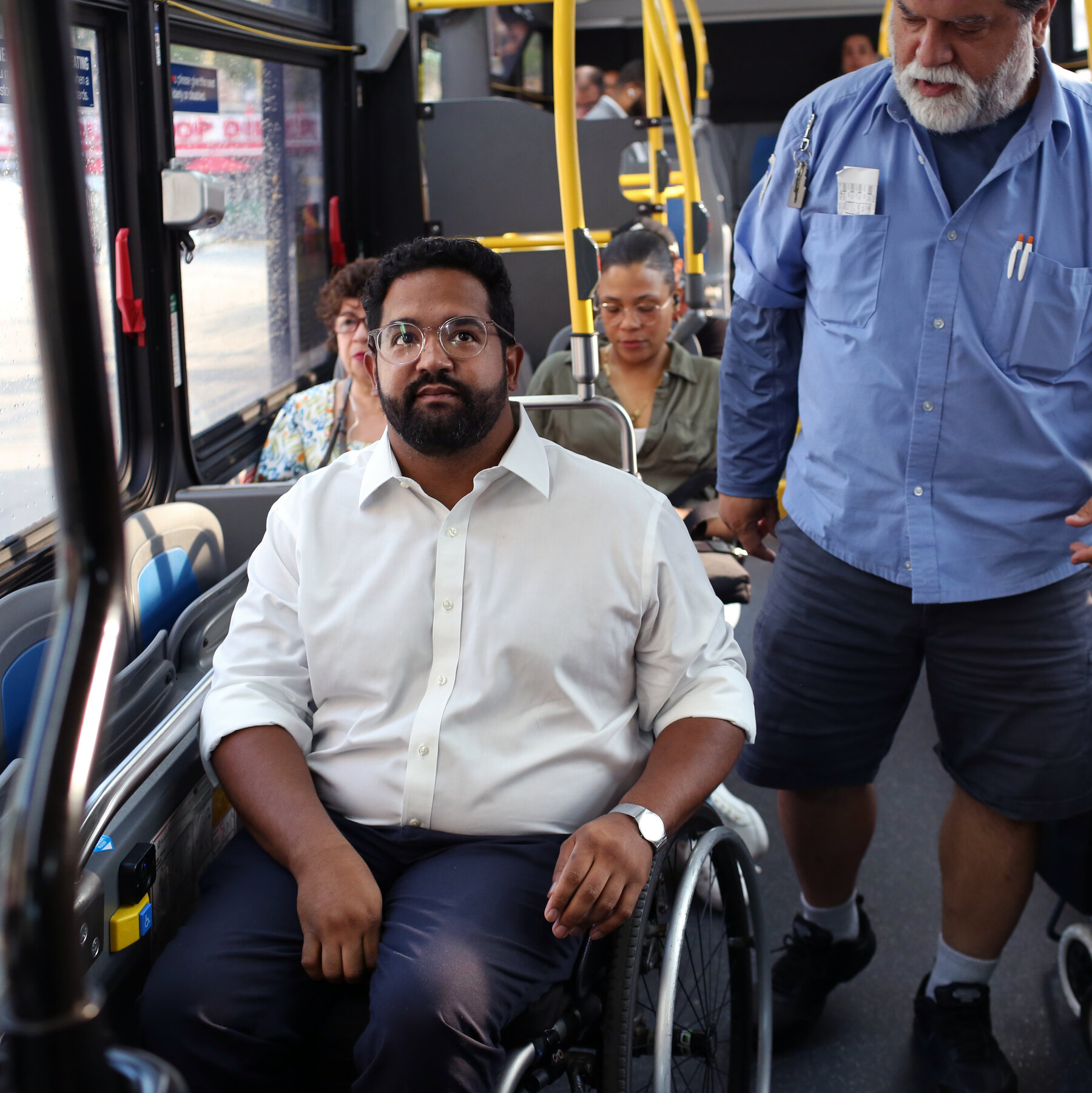His Job Is to Make the Subway Accessible. His Own Life Fuels His Work.