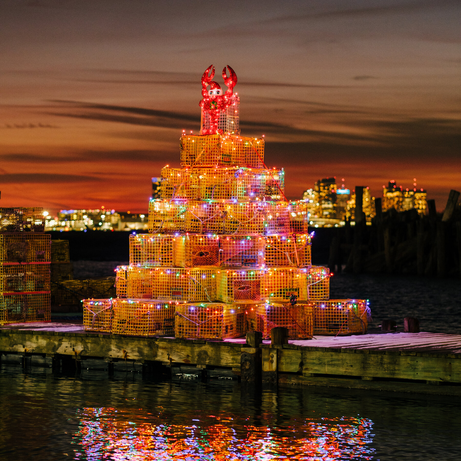 Christmas Trappings: New England Swoons Over Lobster Pot Trees