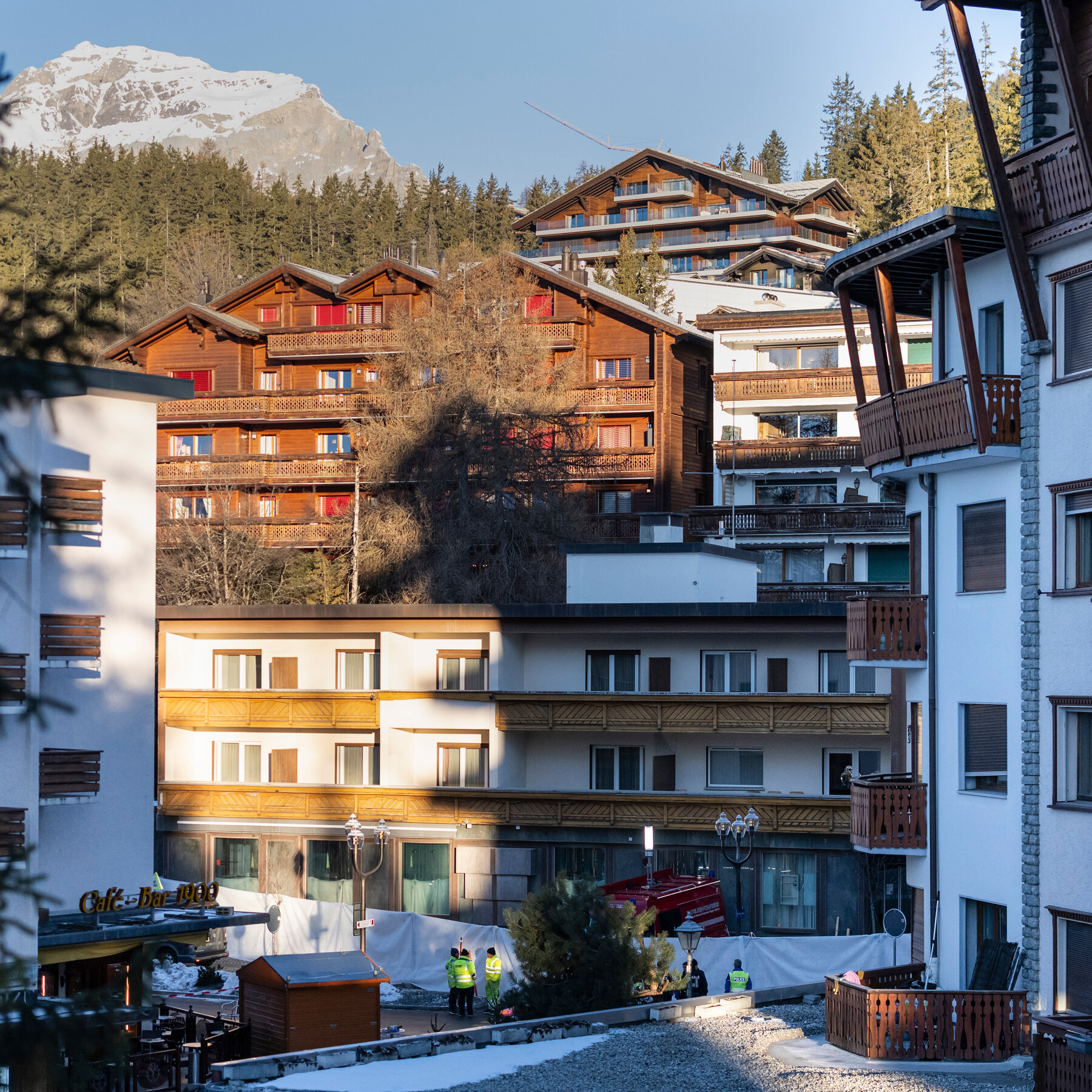 Crans-Montana is a Historic Swiss Ski Resort Town Popular With International Tourists