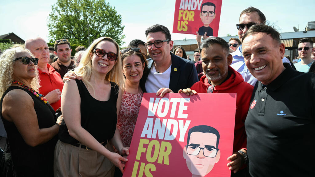 Starmer rival Andy Burnham seeks win in local UK poll pivotal to PM's fate