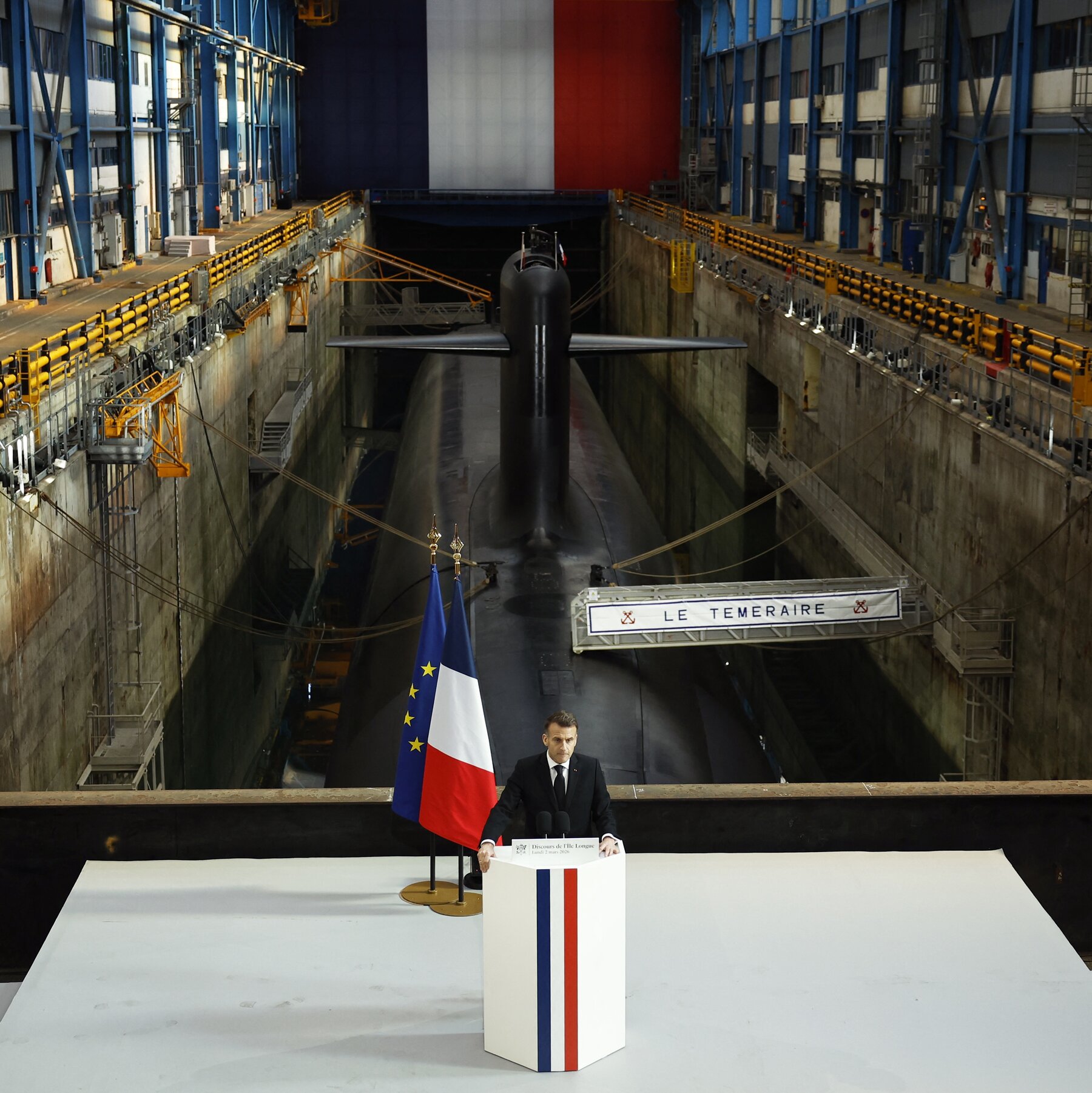 Macron Expands French Nuclear Arsenal and Vows Protection for Neighbors