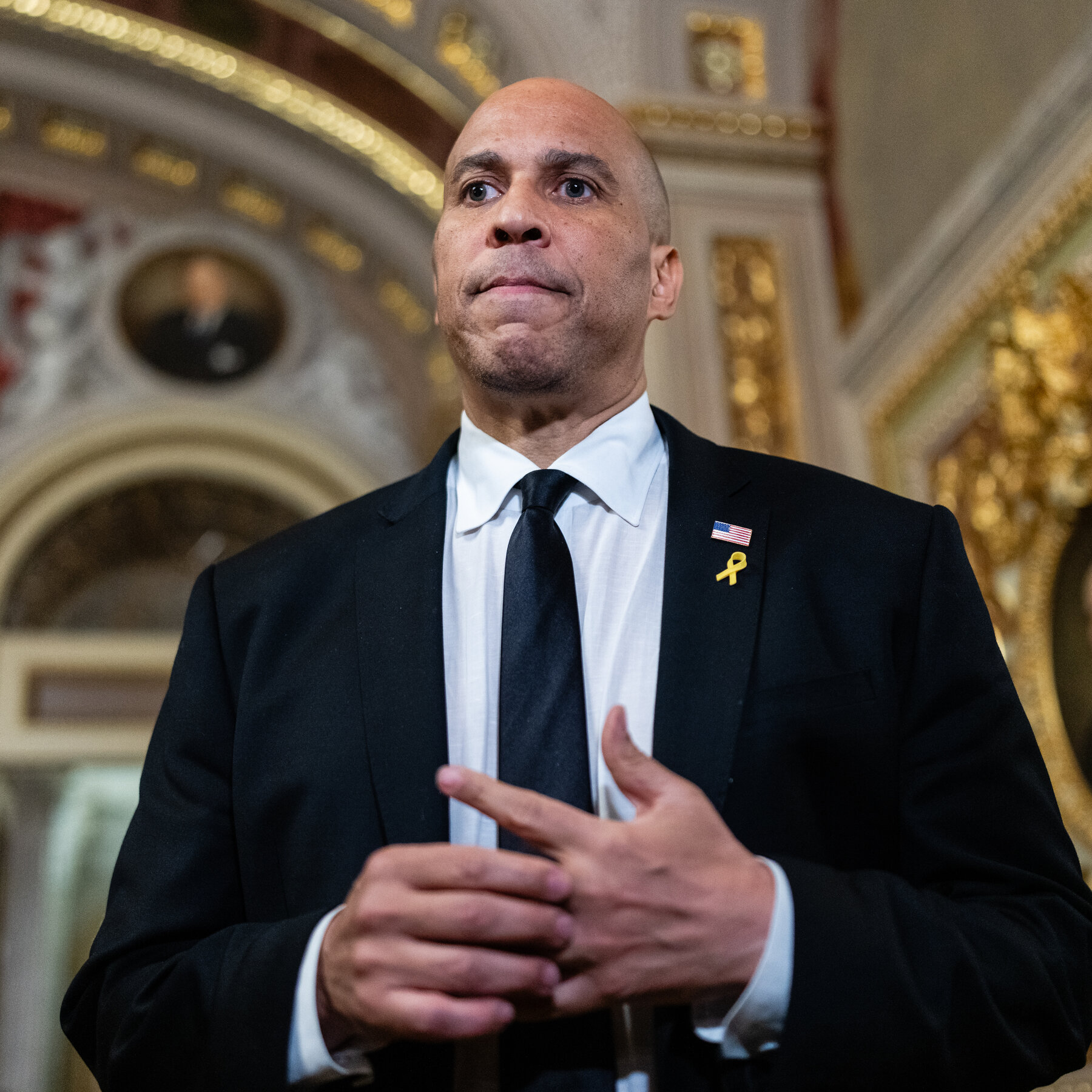 ‘Finally Some Fire’: Cory Booker’s 25-Hour Speech Hits a Nerve at Home