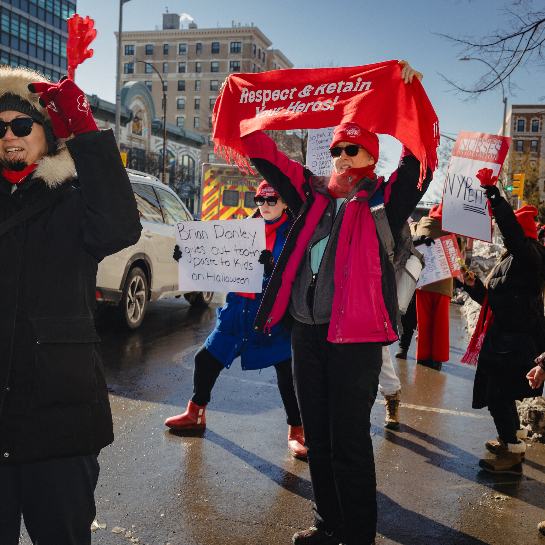 After Weeks of Rancor, a Glimmer of Hope in N.Y.C. Nurses’ Strike