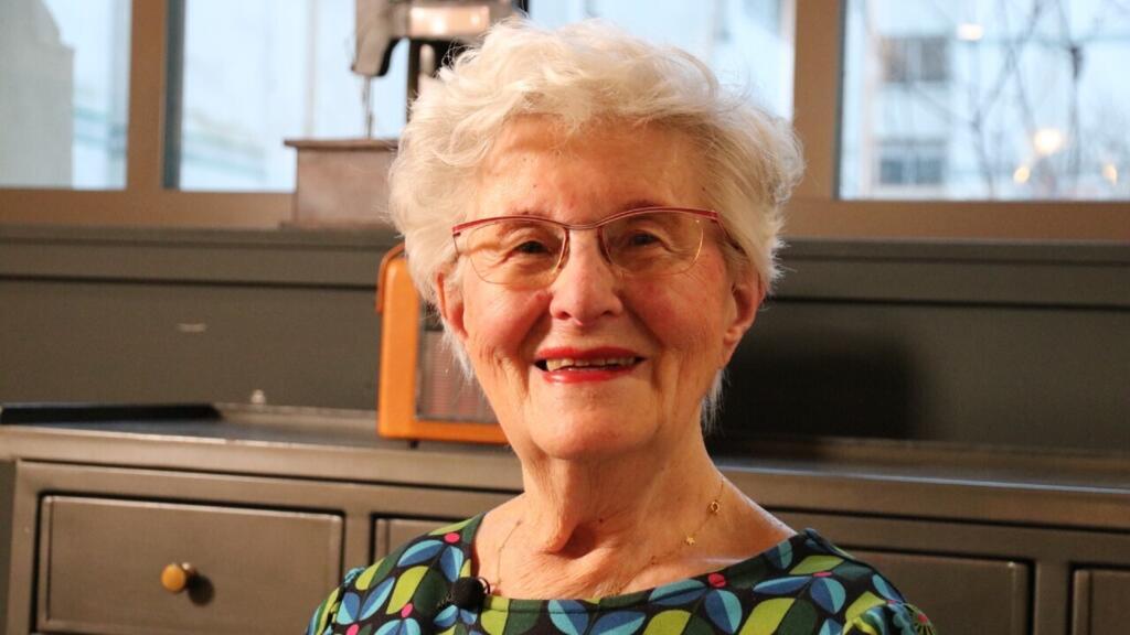 Holocaust survivor, 93, bears witness for her 'messengers of peace'