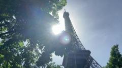 Temperatures hit record levels in western Europe