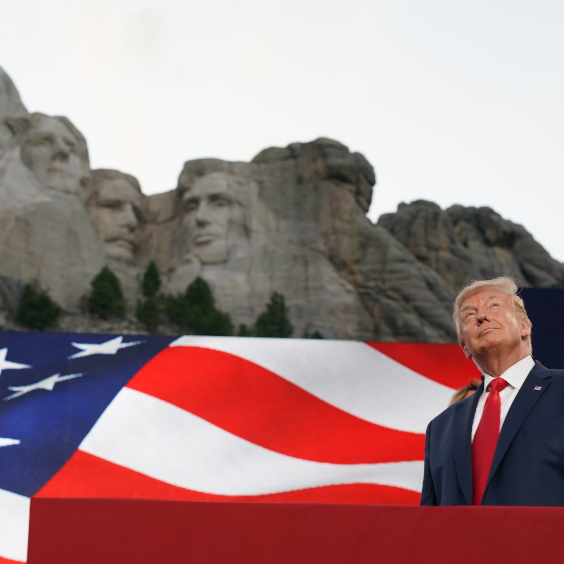 At Mount Rushmore, Trump Veers From Patriotism to ‘Communism’