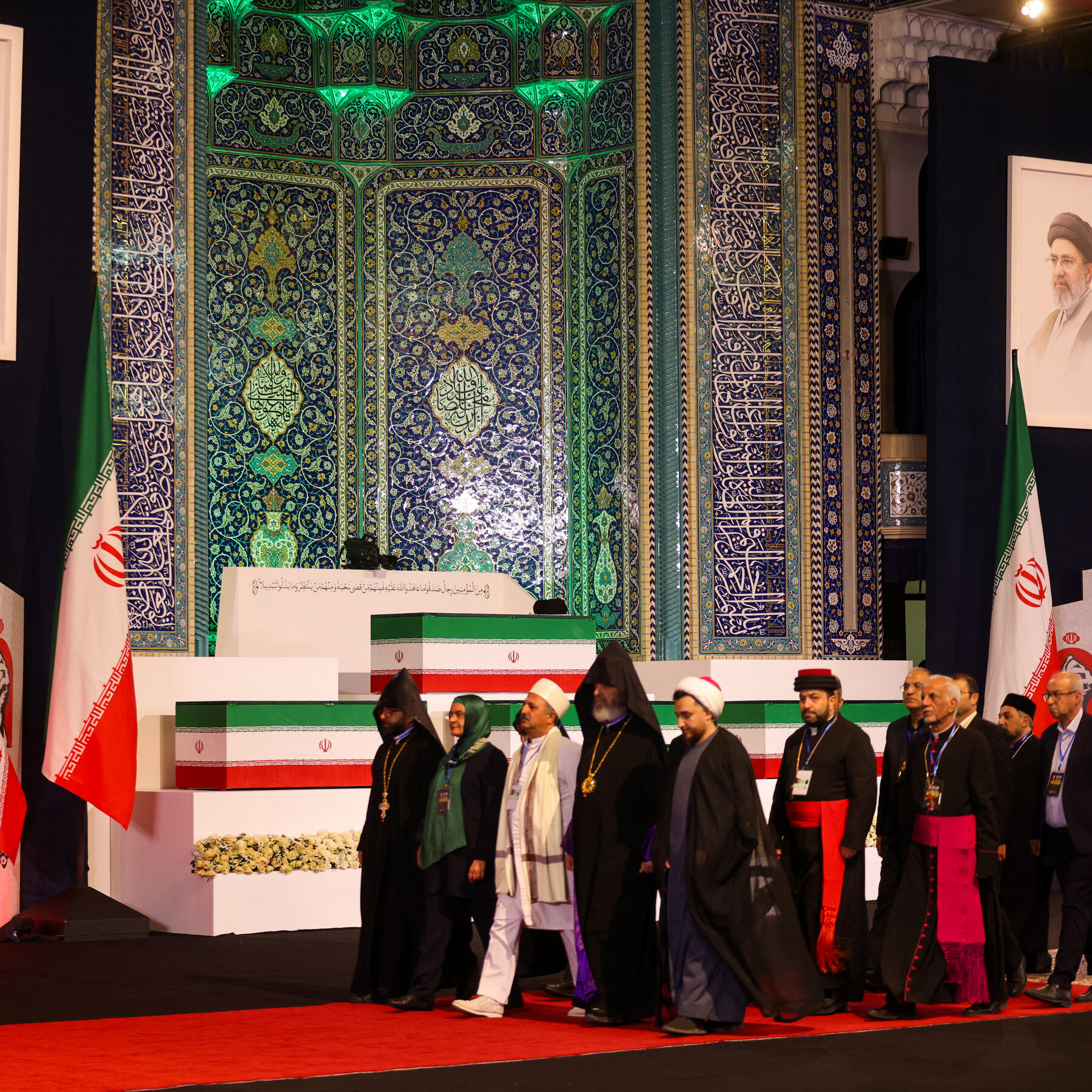 Allies Converge on Iran as Funeral Ceremonies for Supreme Leader Begin