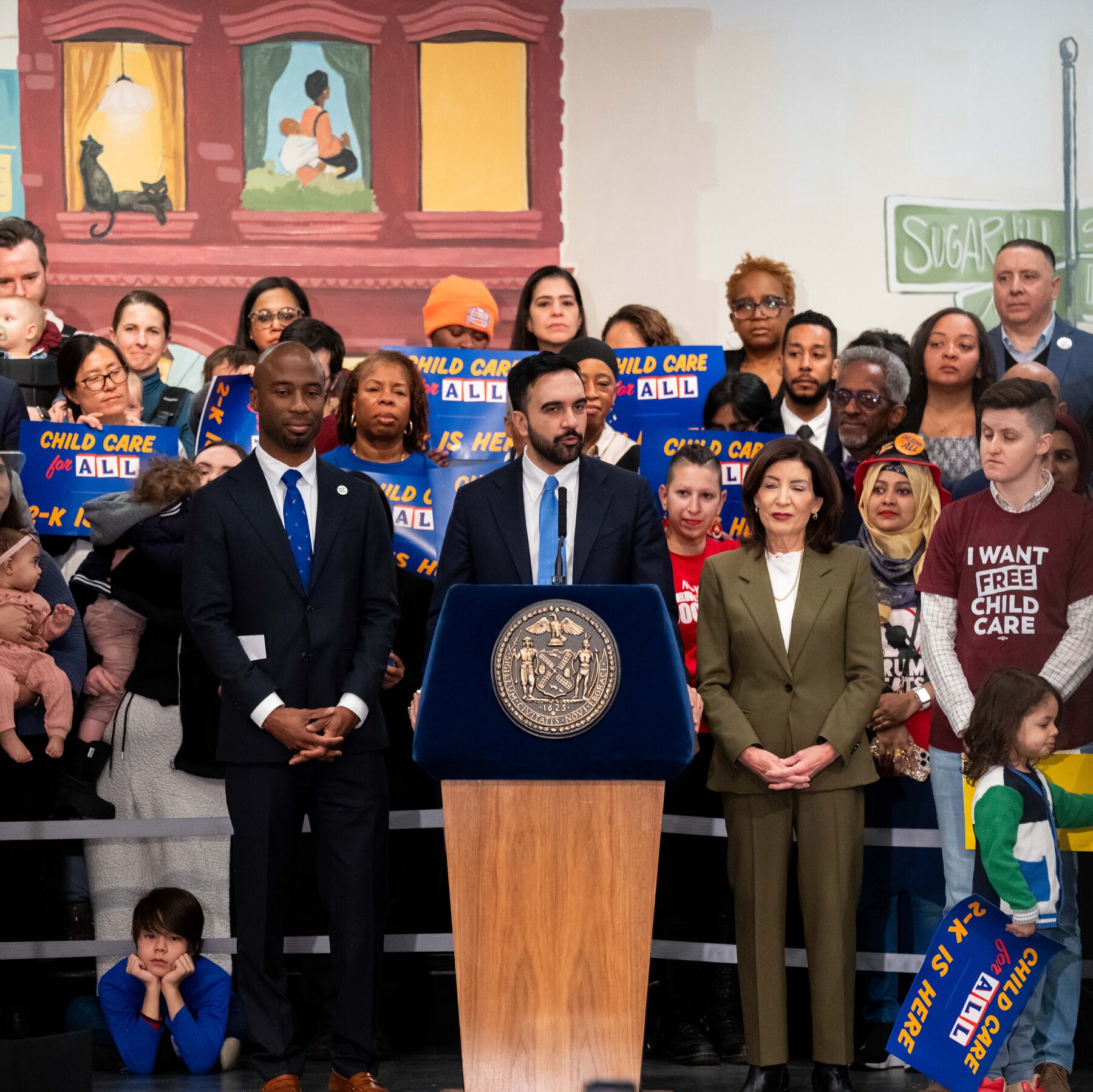 Mamdani Announces First 2-K Seats in Universal Child Care Expansion