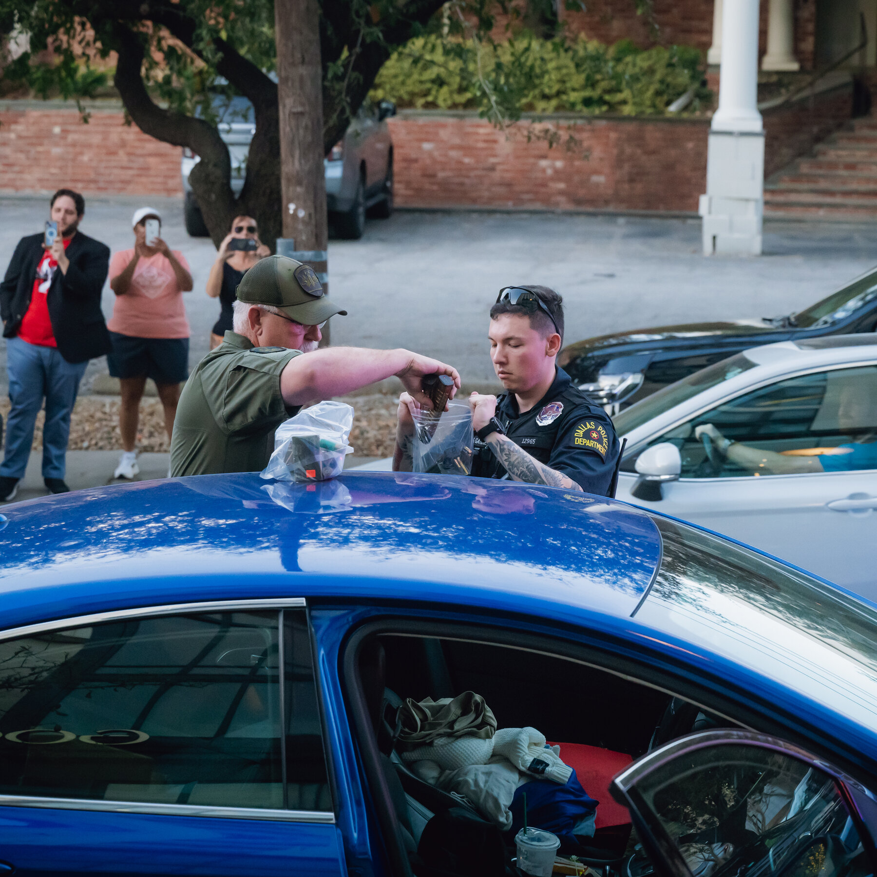 Police Arrest Man Outside Ken Paxton Watch Party