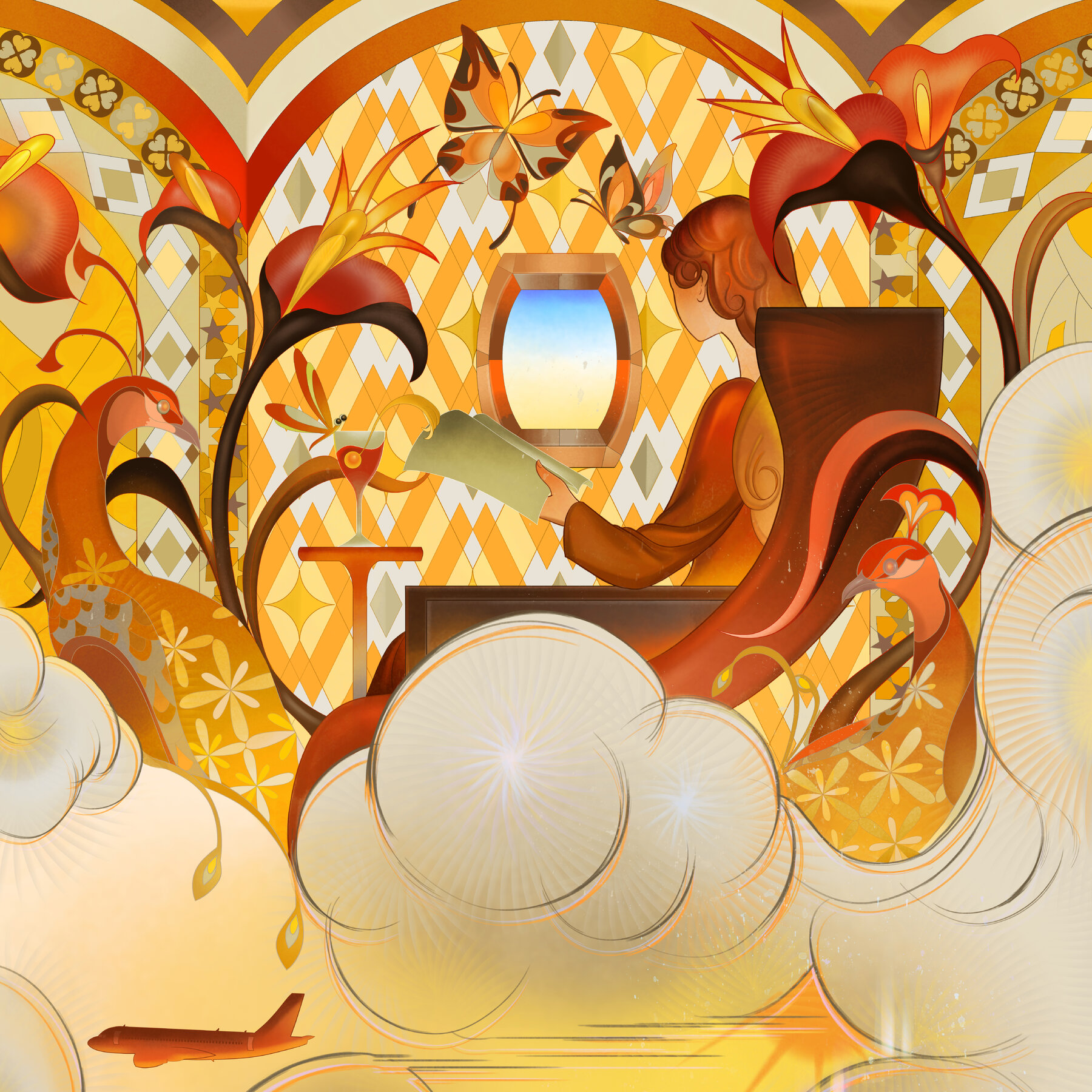 What Does an Ultra-Luxury First Class Ticket Get You? Flying in a Frictionless Bubble.