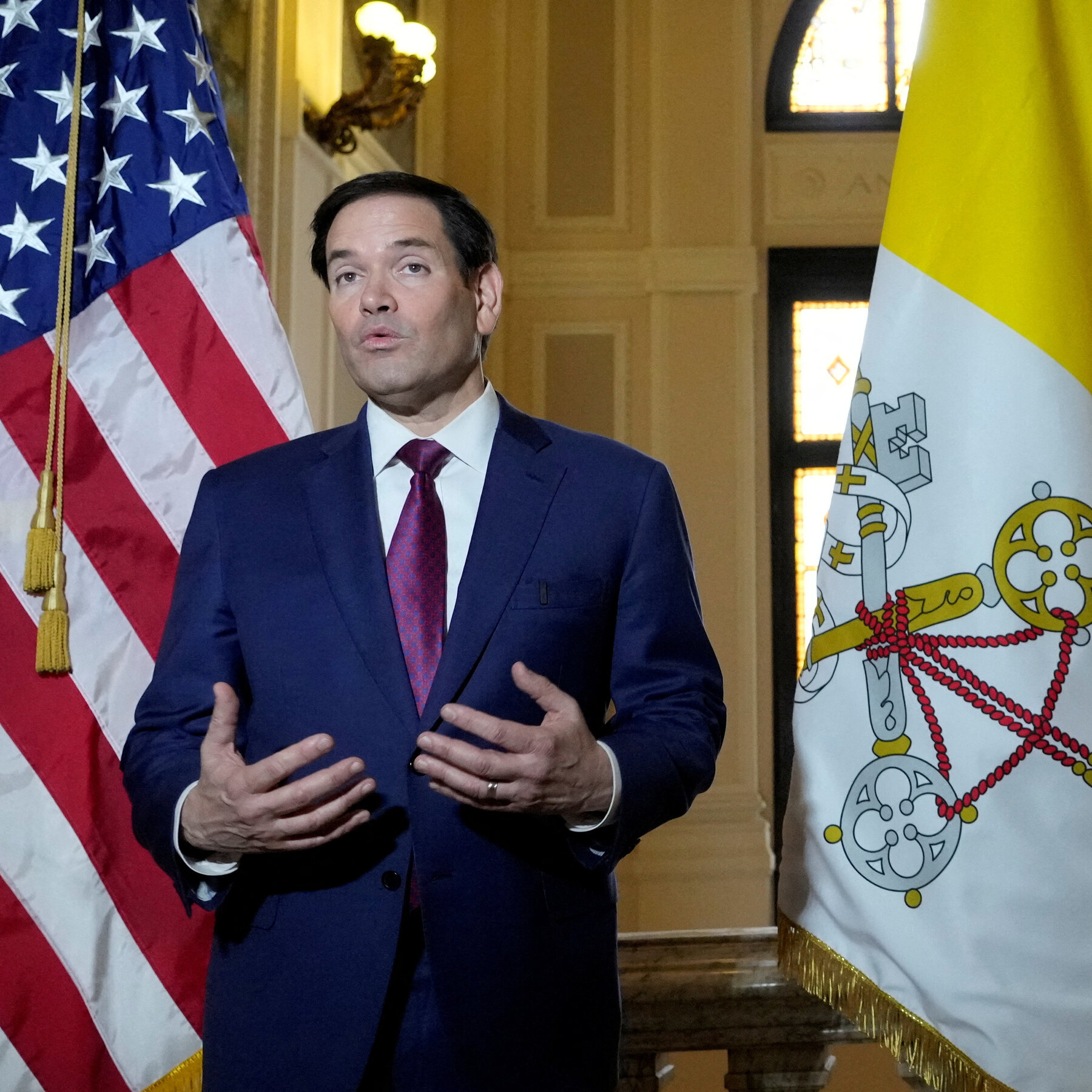 Rubio to Visit Rome, Vatican Says, After Trump’s Feud With Pope and Meloni