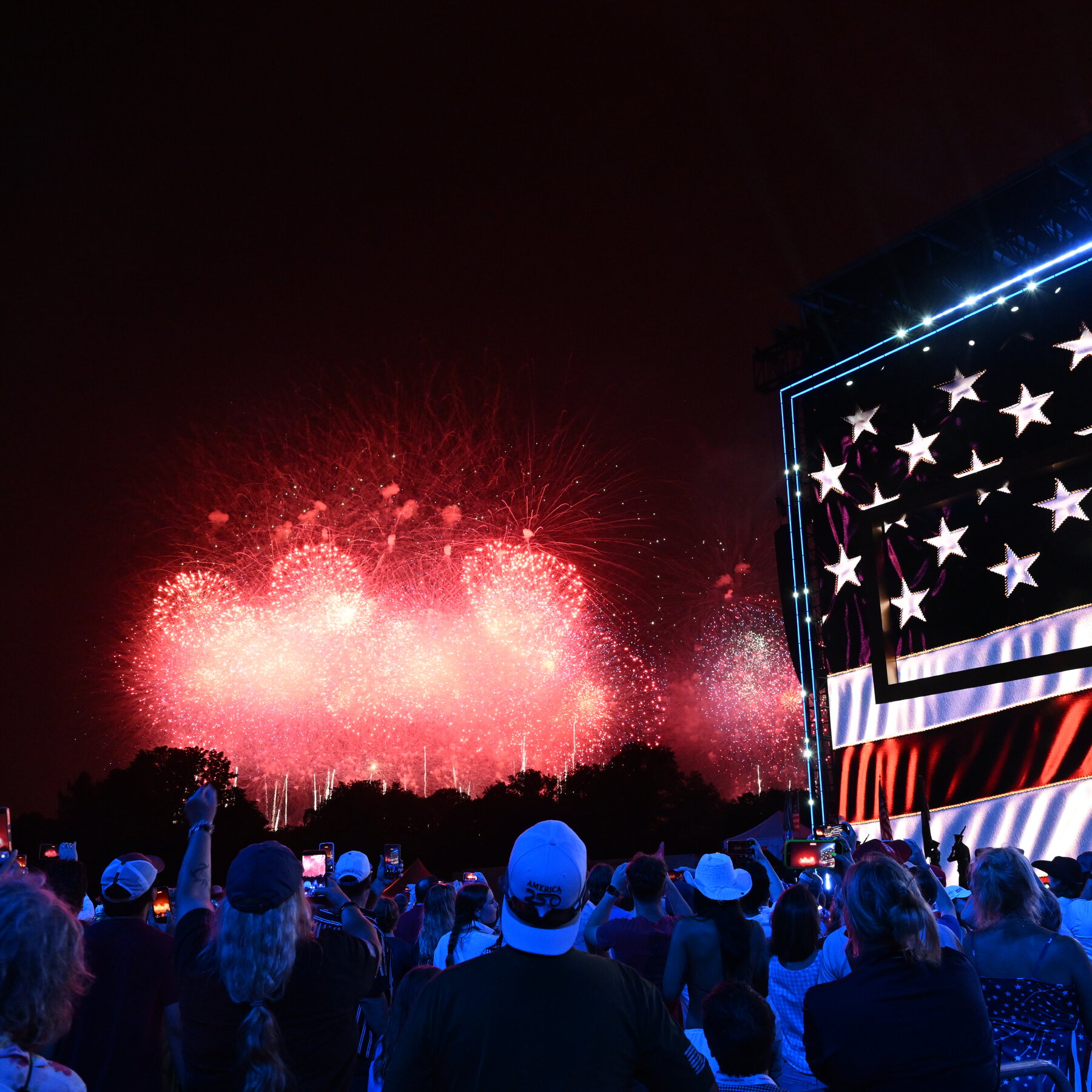 America Marks Its 250th Birthday With Storms, Sweat and Fire