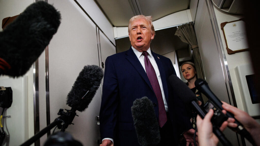 Live: Trump says Iran wants to 'negotiate' after US threatens military intervention