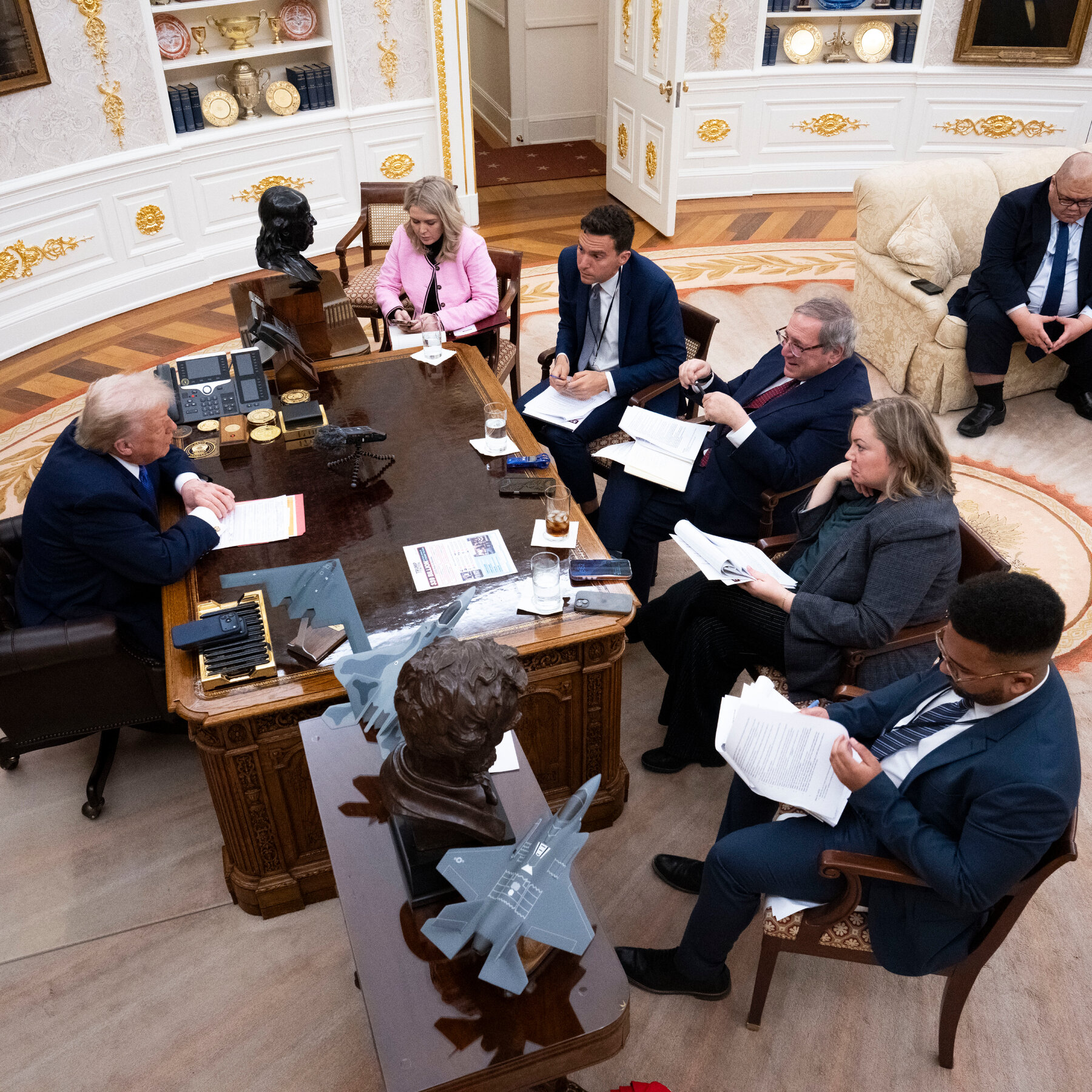 Trump Sits Down With Times Reporters for Two-Hour Interview