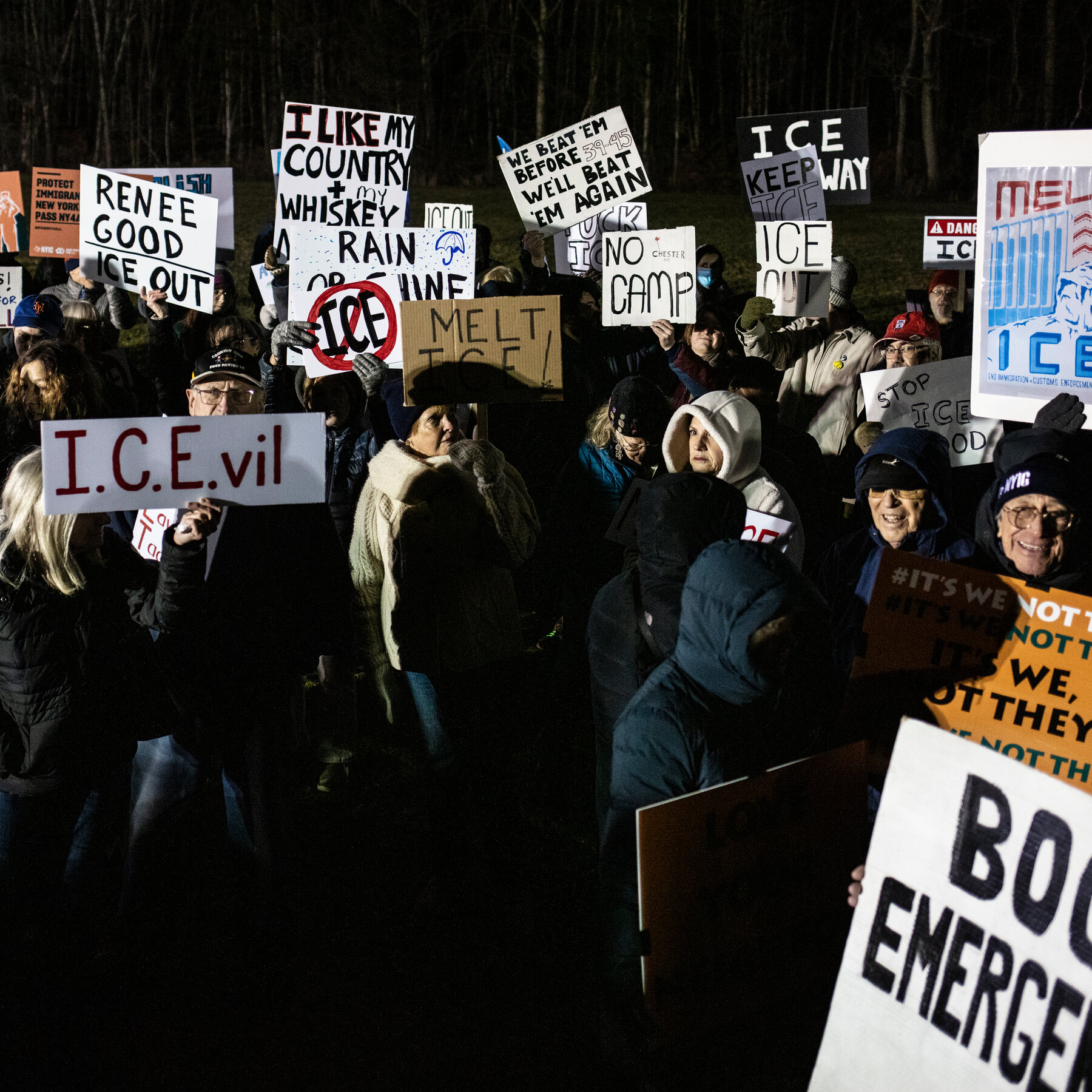 As American Views of ICE Dim, Warehouses Become a Symbol of Resistance