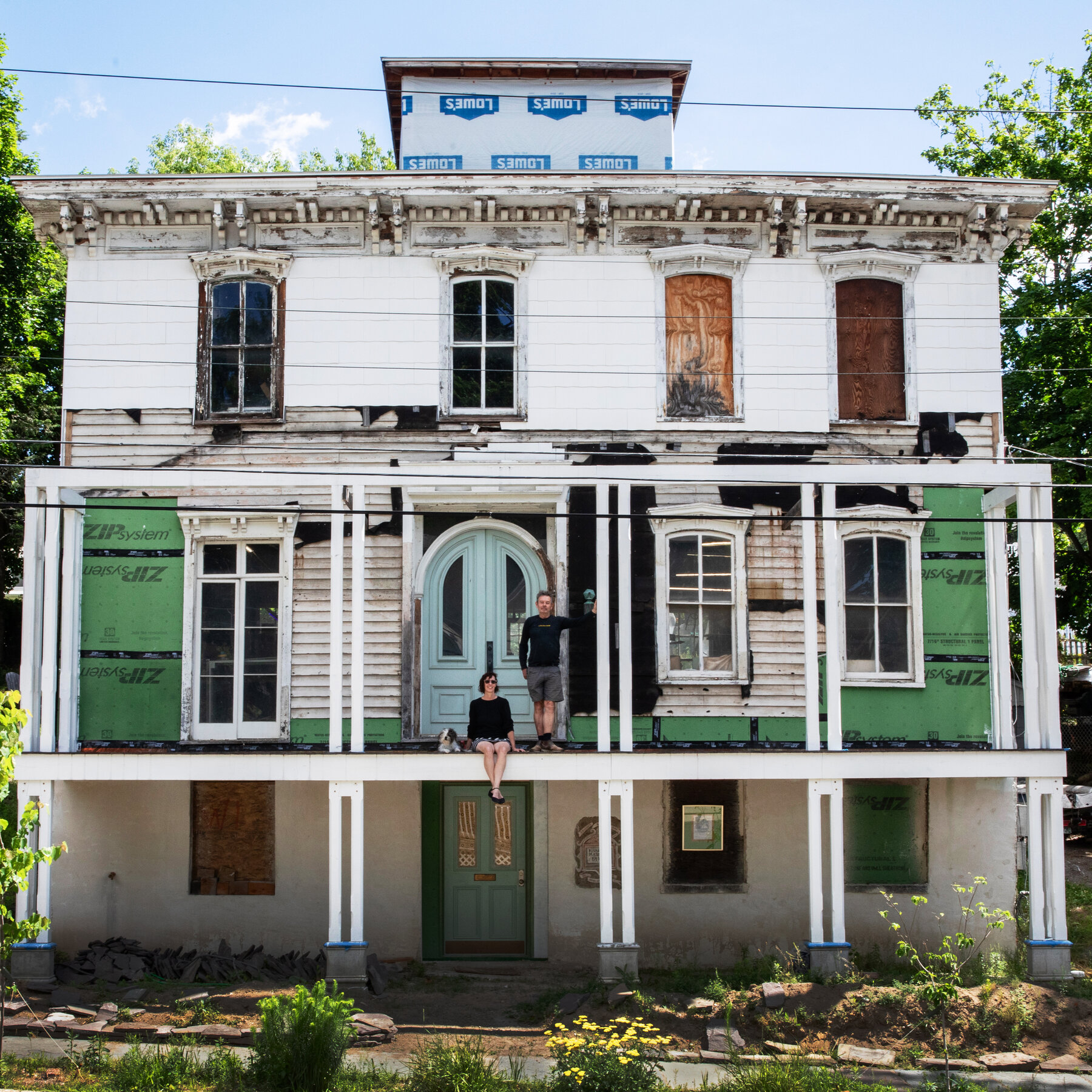 Nine Years Later, They’re Still Restoring a House Bought at Auction
