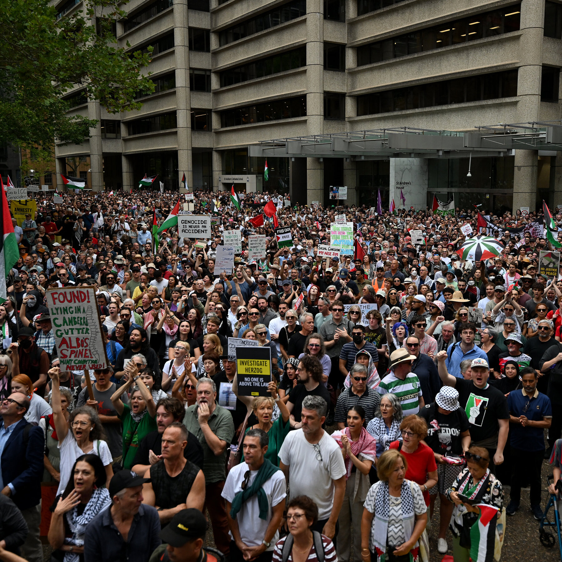 Australia Visit by President Herzog of Israel Prompts Protest