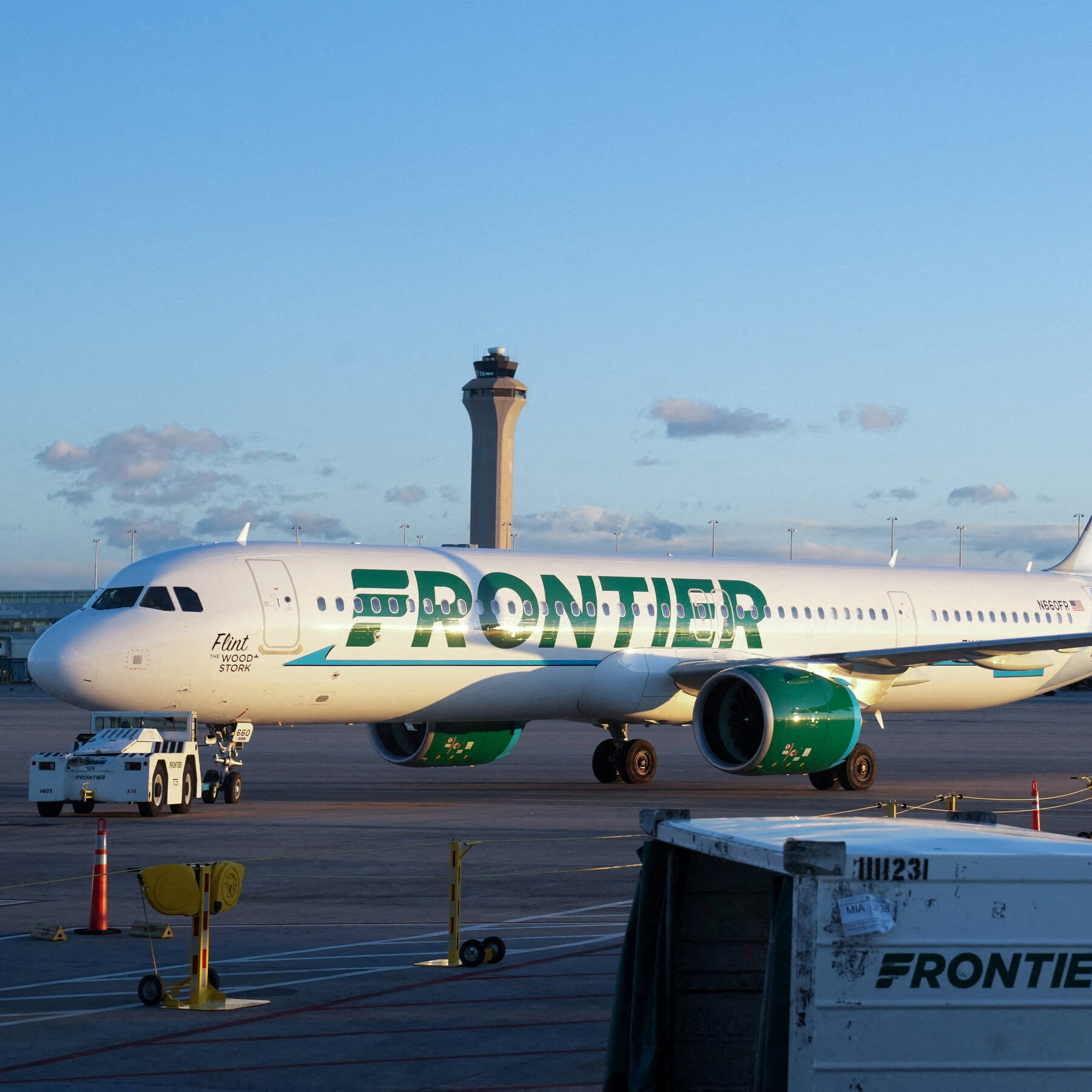 Frontier Jet Aborts Takeoff as Pilots Report Hitting Person on Denver Runway