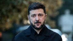 Ukraine 'ready for elections' if partners guarantee security, Zelensky says