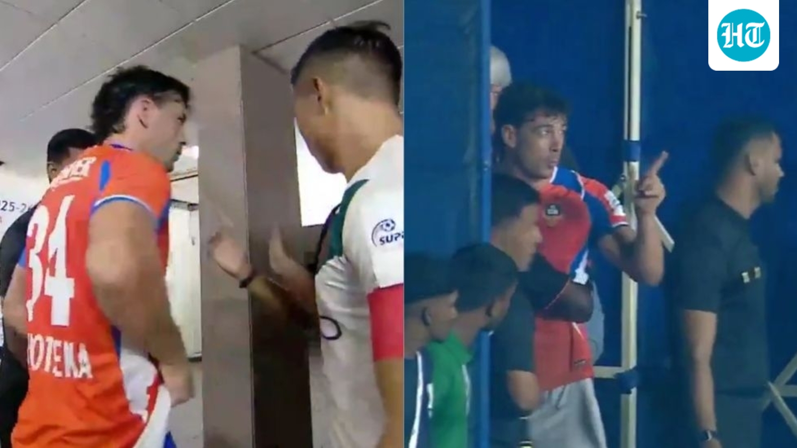 Bizarre scenes as FC Goa captain gets straight red for wearing wrong-coloured underwear before Super Cup match kick-off