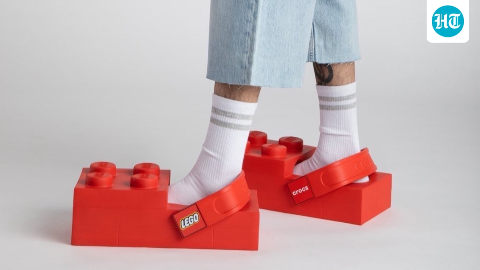 ‘Hideous… I need them’: Internet reacts as Crocs releases $150 Lego-shaped clogs