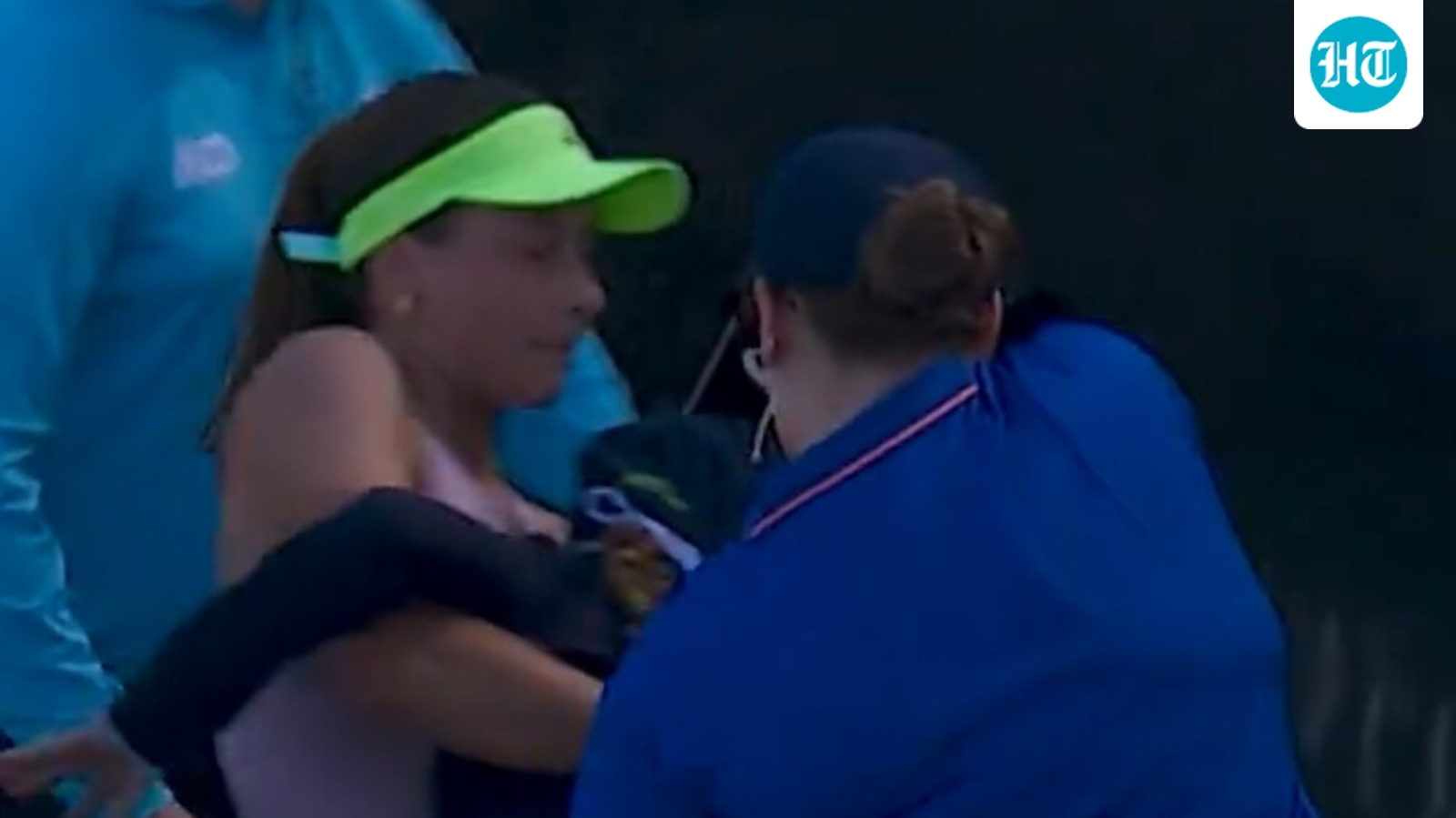 Turkish tennis star rushes to help fainting ball girl during Australian Open match — Watch