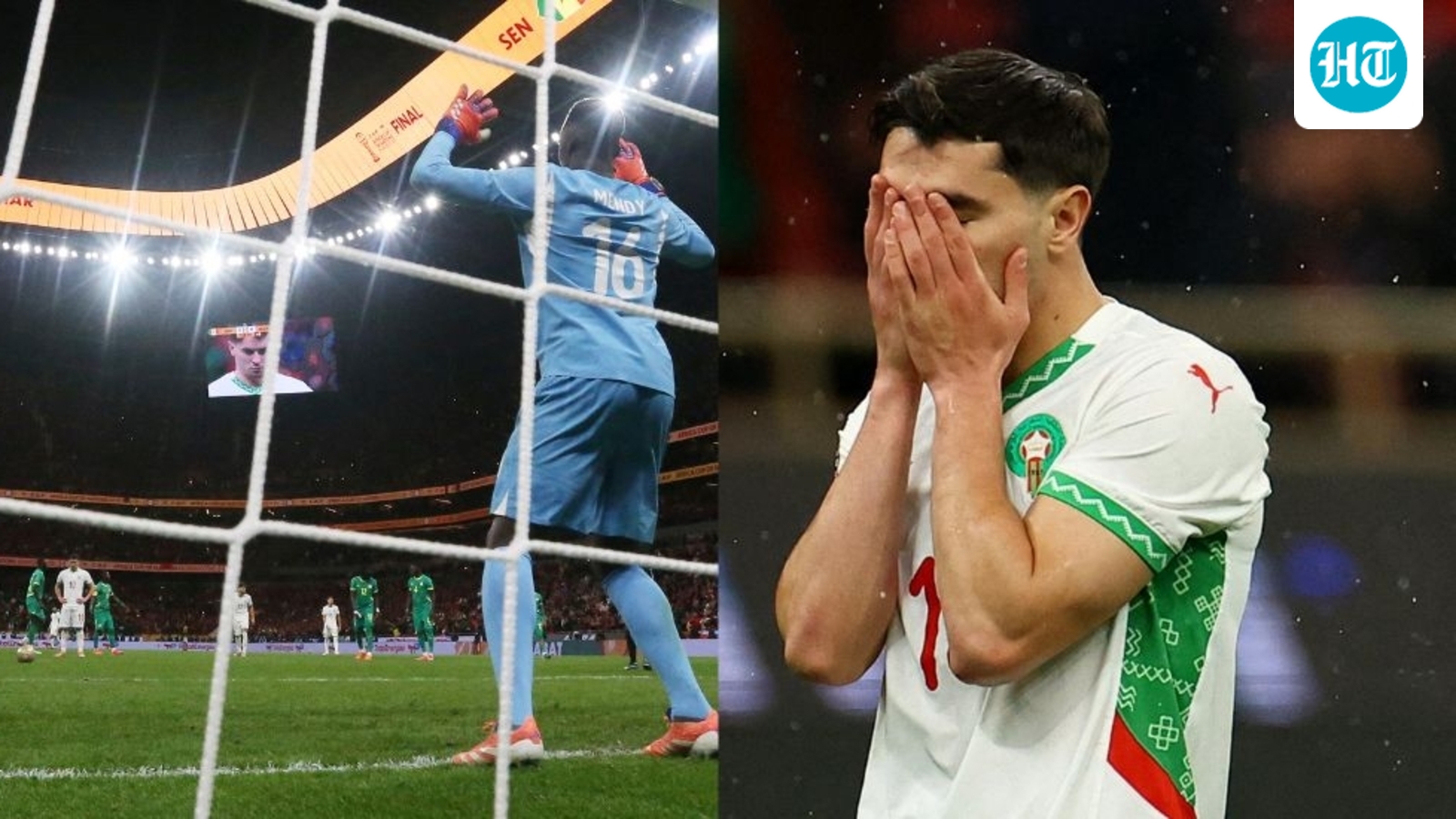 Shellshocked Real Madrid star in tears after Panenka penalty miss as Morocco lose AFCON final to Senegal