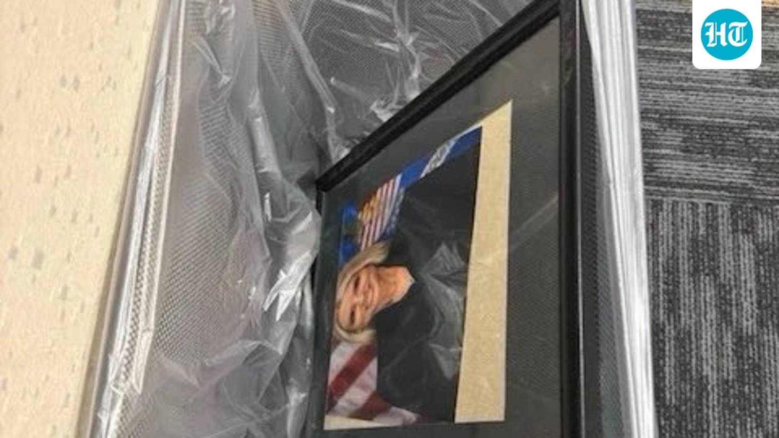 Pam Bondi portrait in trash? DOJ responds after viral photo sparks row