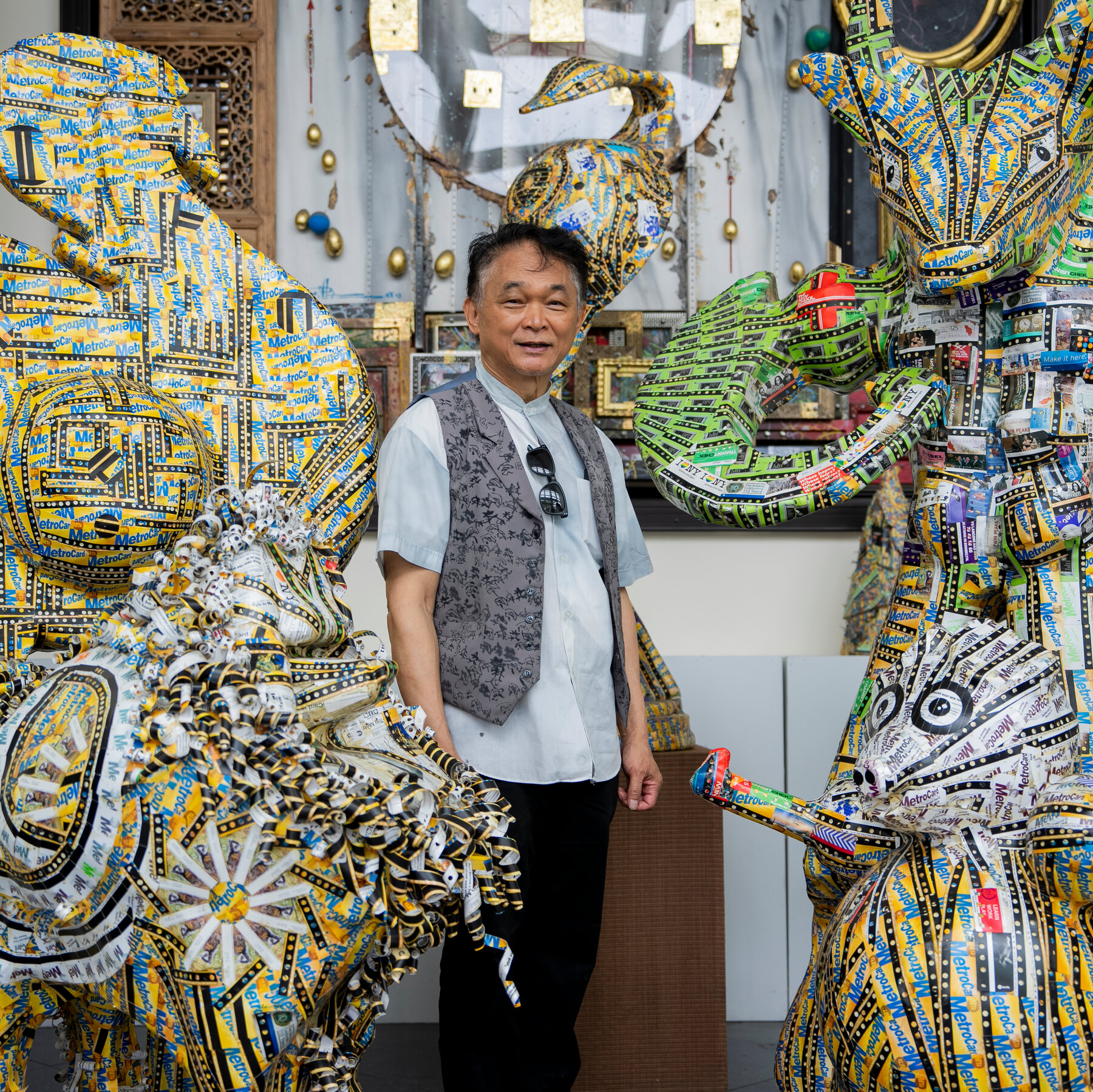 They Use MetroCards to Make Art. They’re Starting to Run Out.