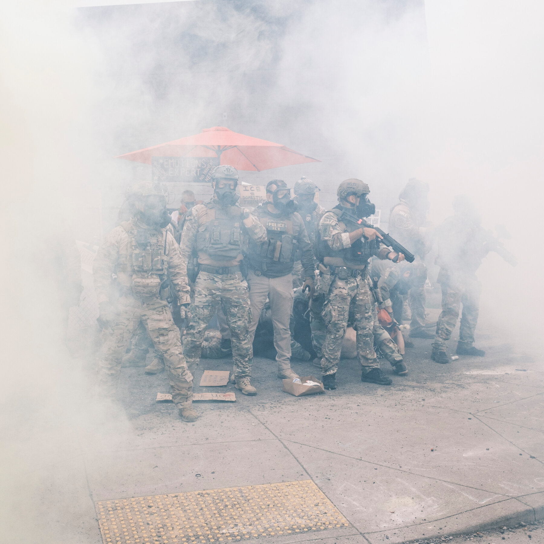 Portland Lawsuit Alleges Tear Gas Used by ICE Is a Health Threat