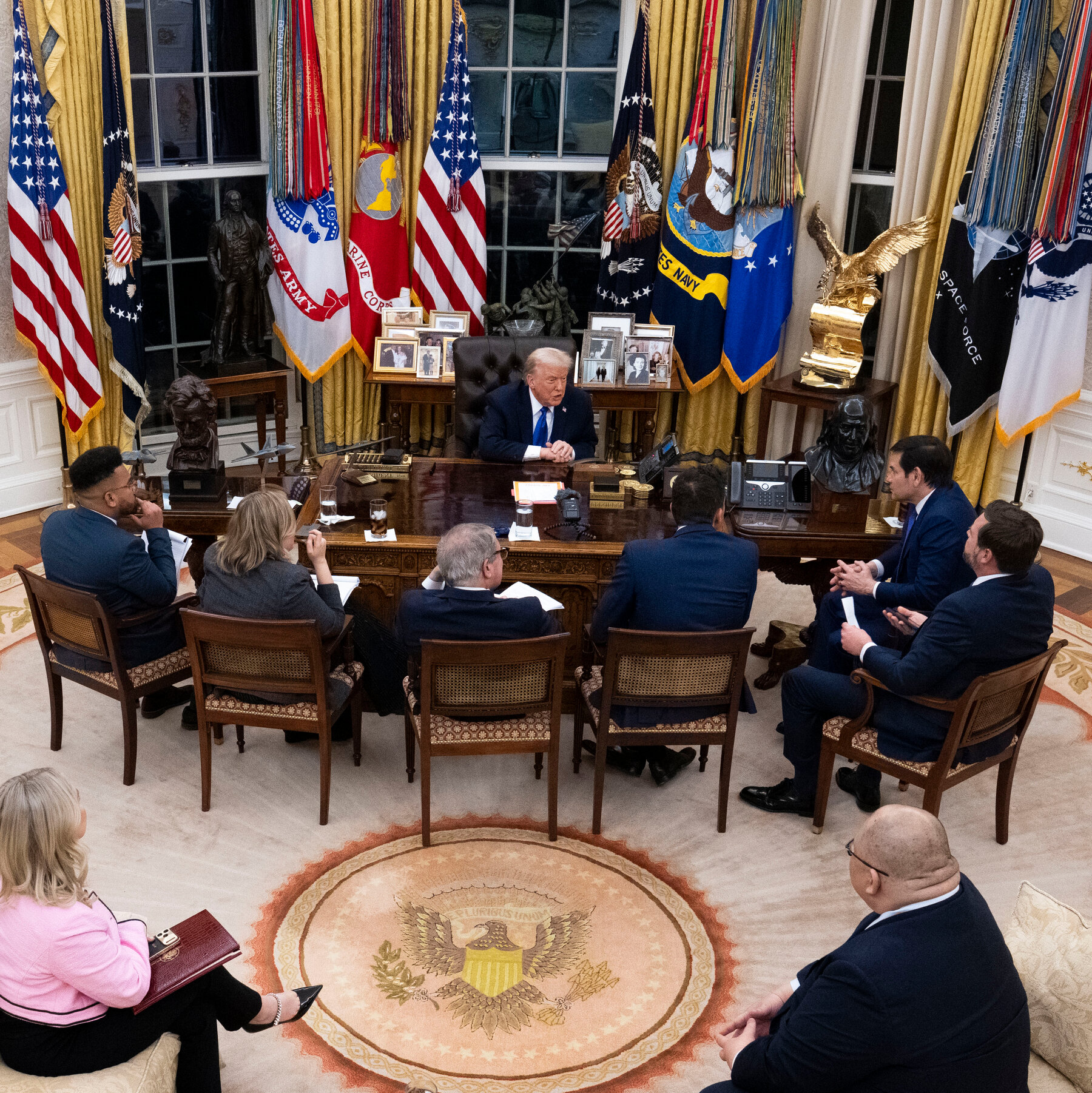 Two Hours, Scores of Questions, 23,000 Words: Our Interview With President Trump
