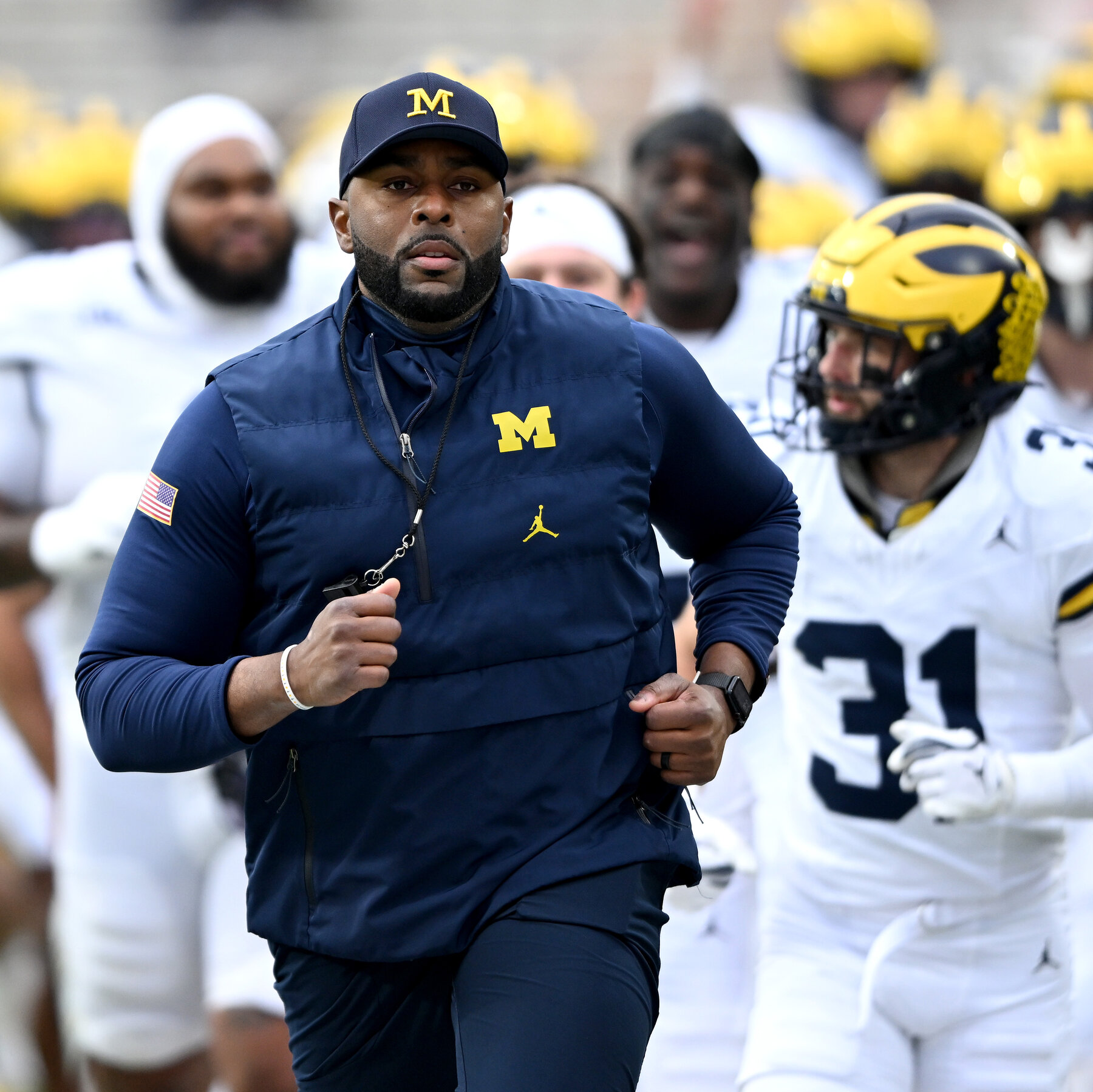 Michigan Football Coach Is Detained After Being Fired