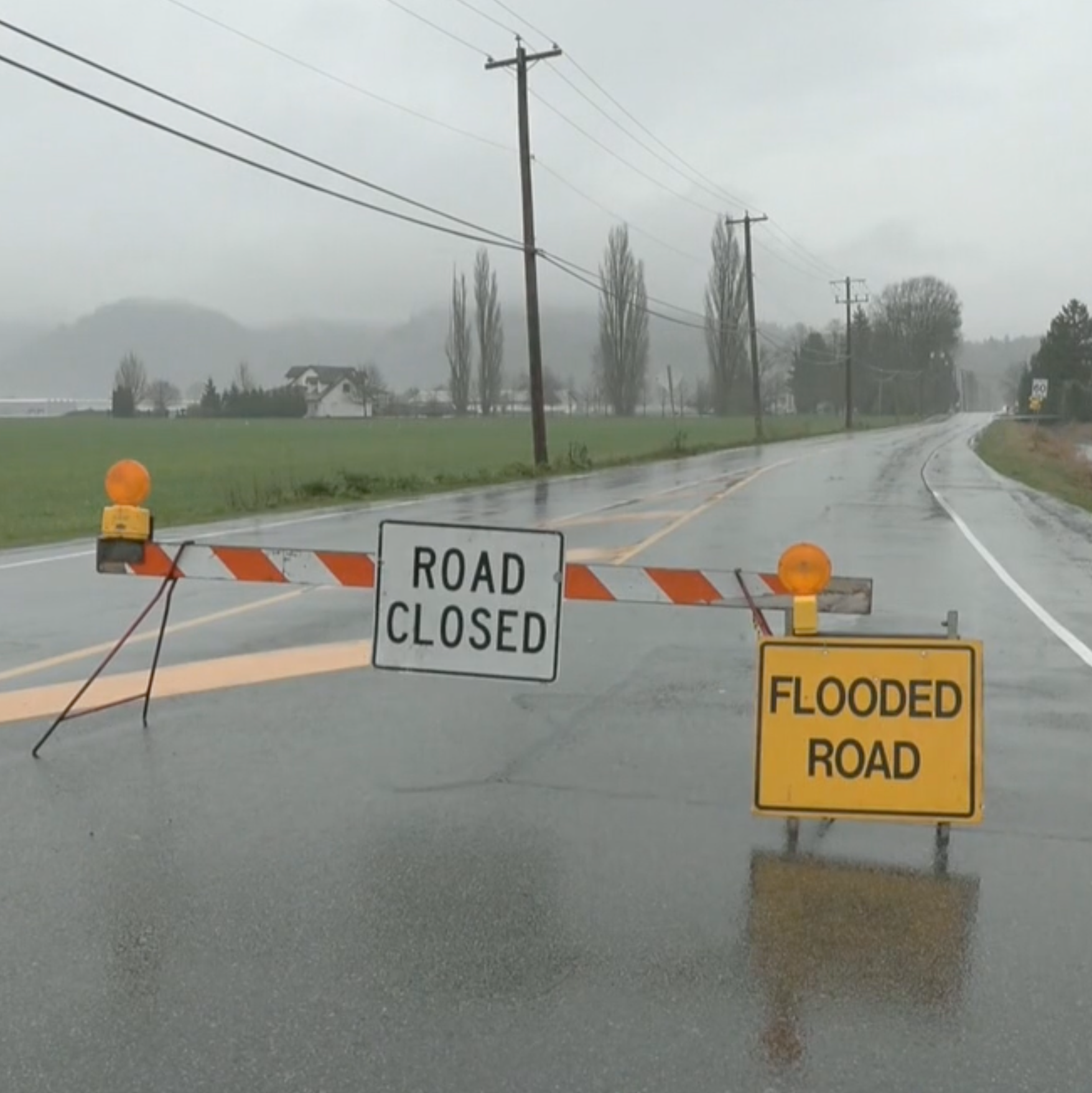 Flooding in British Columbia Forces Highway Closures