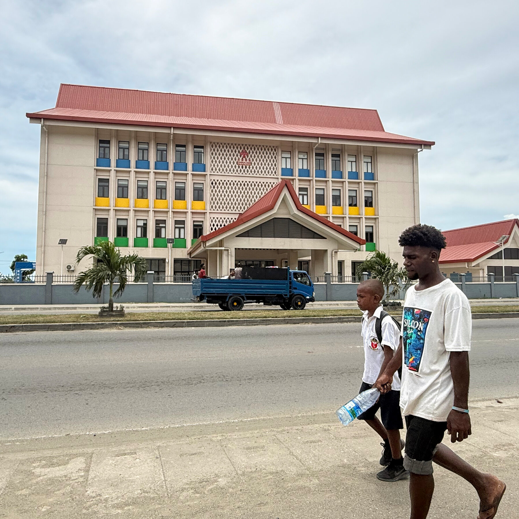 Why Dozens of Gleaming S.U.V.s Were Gifted to an Island Nation