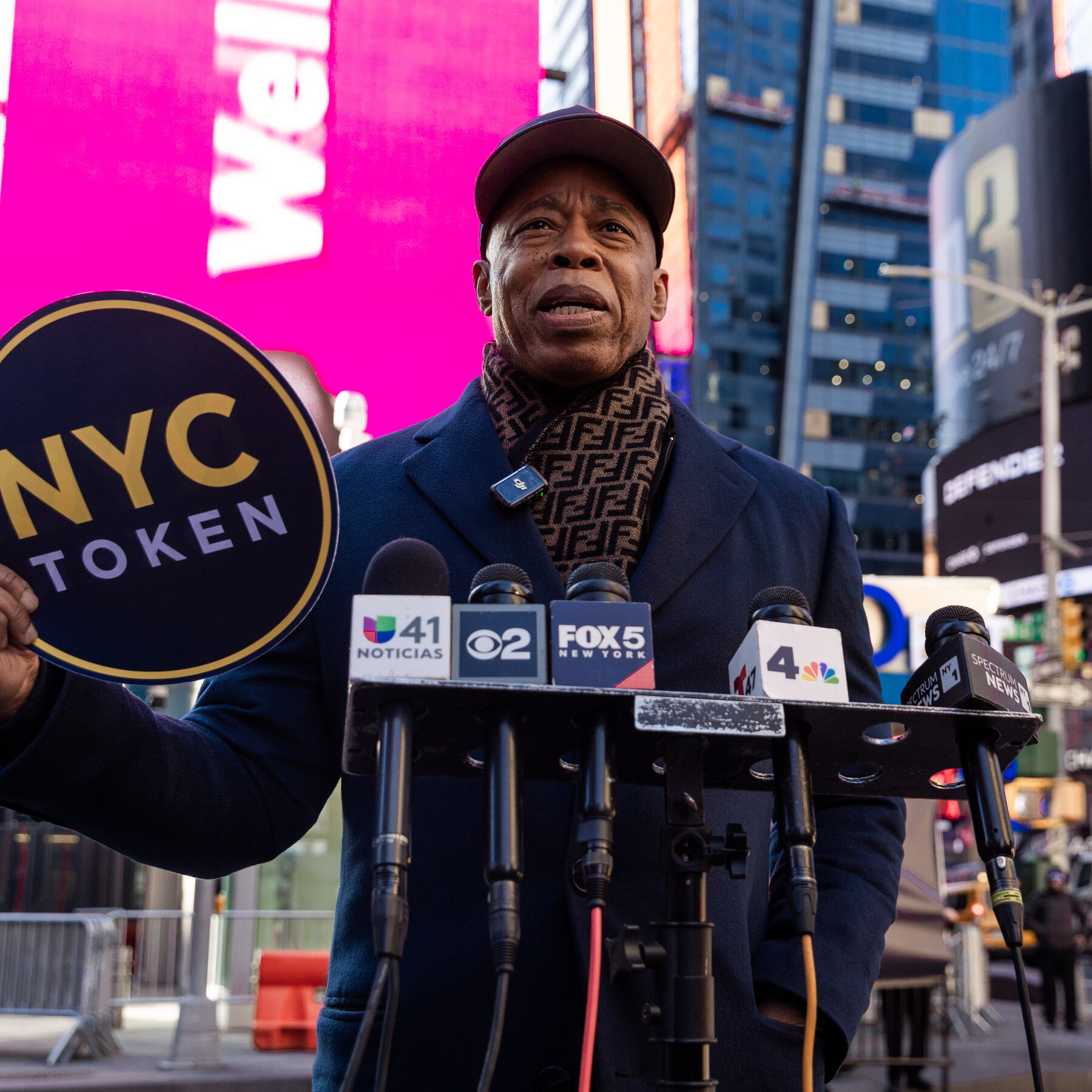 Pitching Crypto and Needling Mamdani: Adams’s Post-Mayoralty Takes Shape