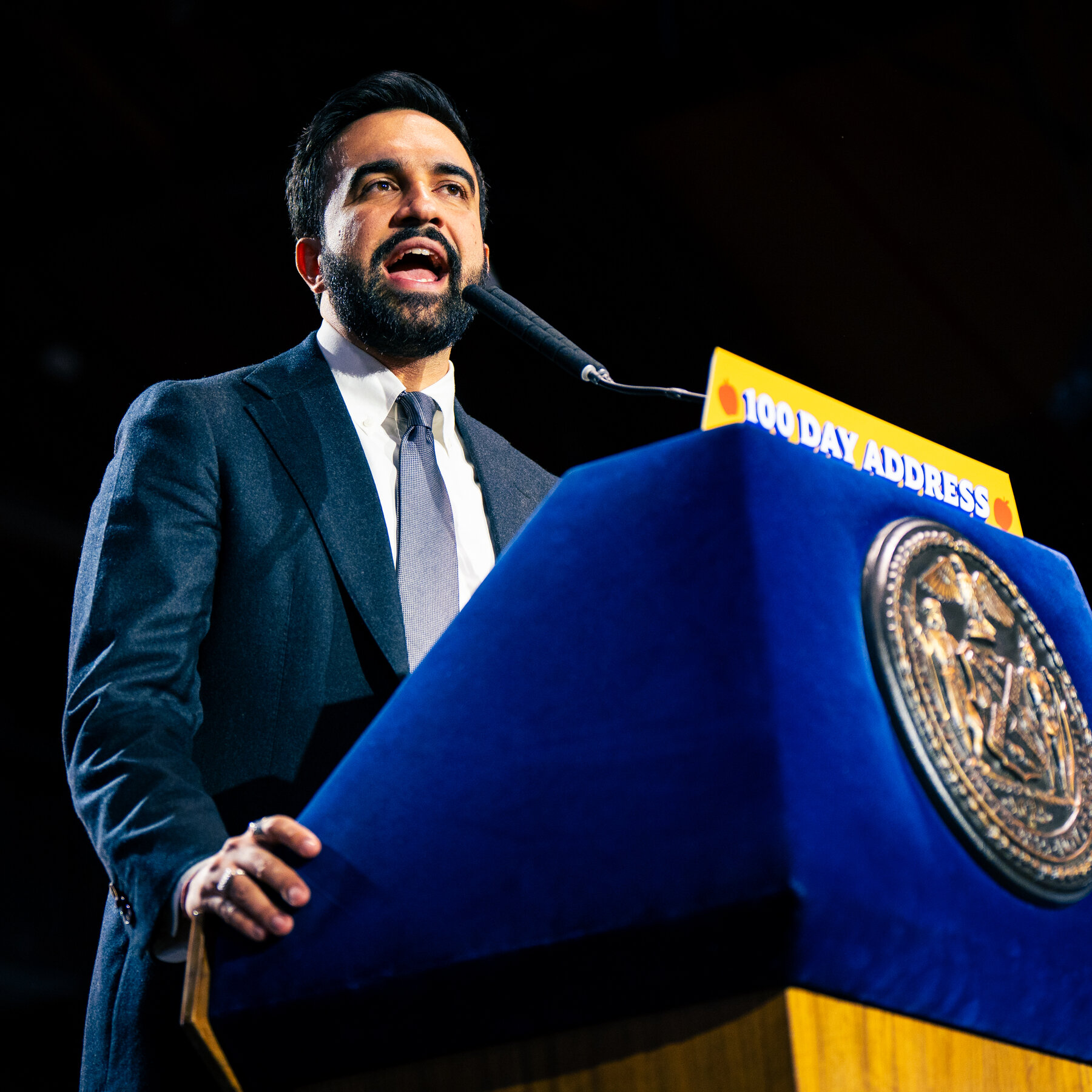 Mamdani Returns to the Stage to Tell the Story of His First 100 Days