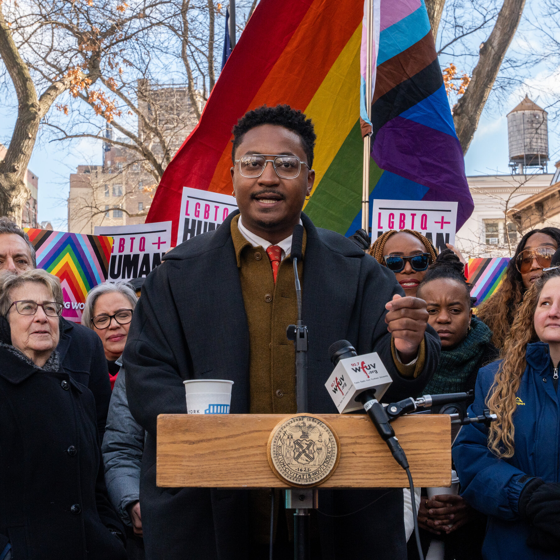 N.Y.C. Officials Condemn Stonewall Pride Flag Removal Ahead of Rally